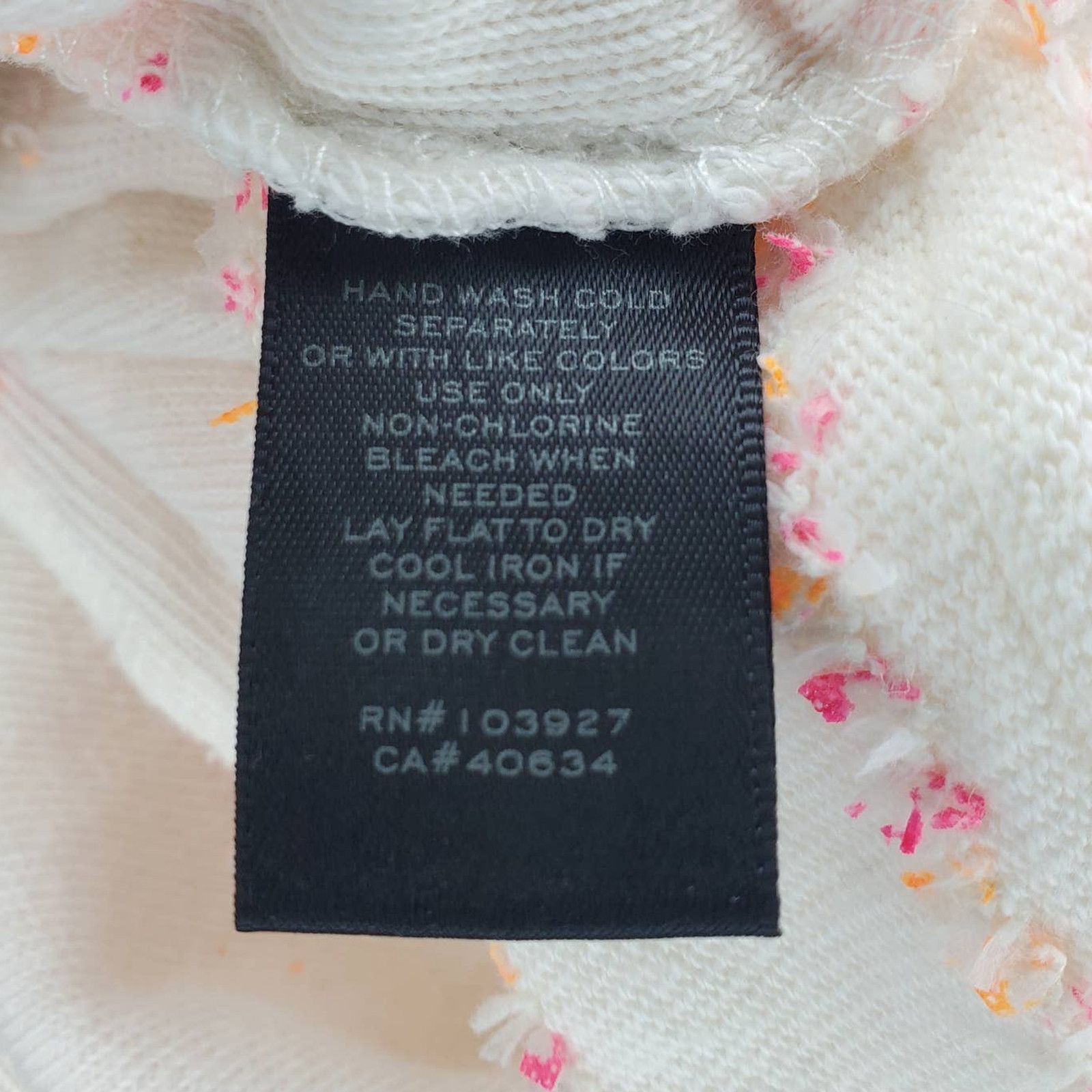 Marc by Marc Jacobs Marc Jacobs Fluro Flecked Top XS Size XS / US 0-2 / IT 36-38 - 8 Thumbnail