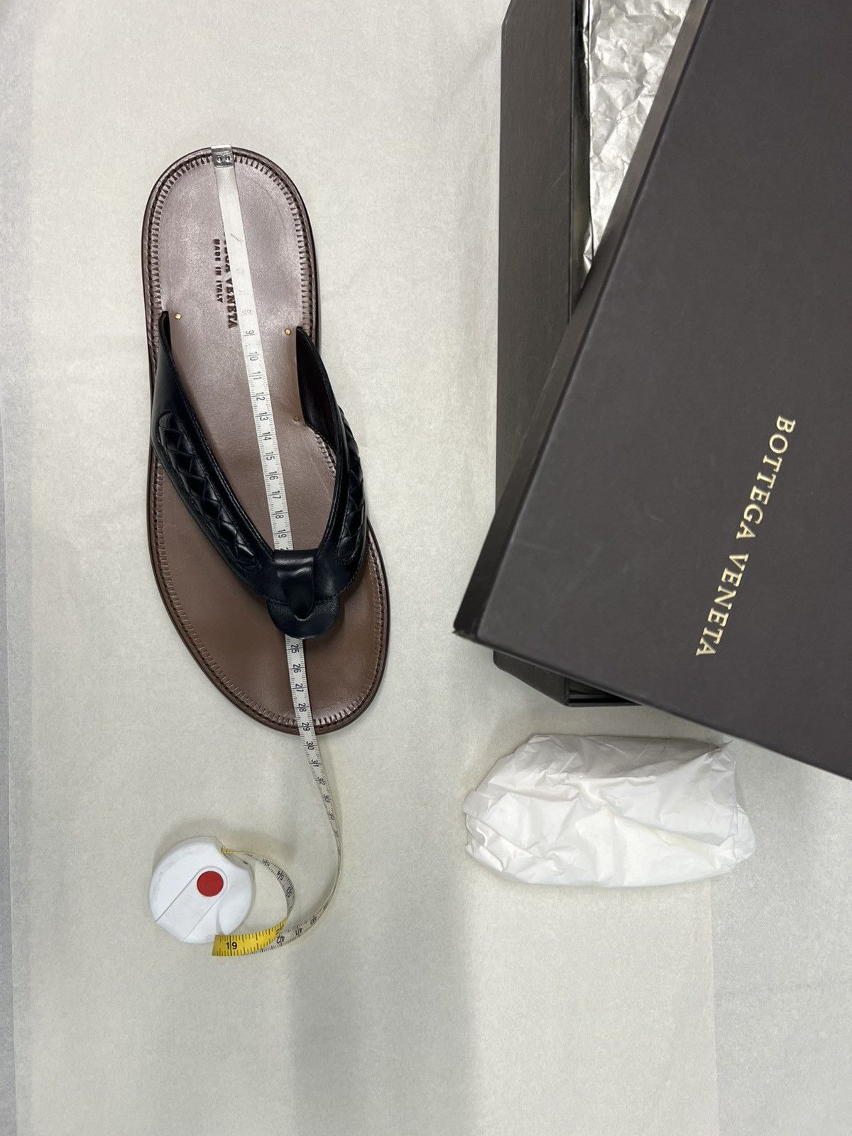 Bottega Veneta Bottega Veneta Woven Leather Sandal Size US 10.5 / EU 43-44 - 7 Thumbnail
