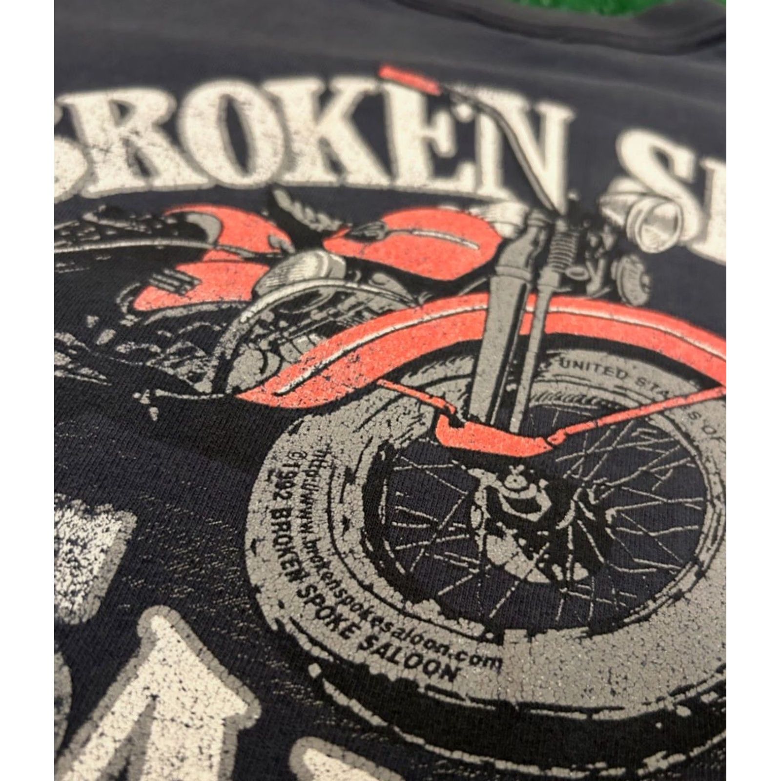 Vintage VINTAGE Sturgis Motorcycle Biker Broken Spoke Saloon 1992 VTG 90s Shirt Mens M Size US M / EU 48-50 / 2 - 4 Thumbnail