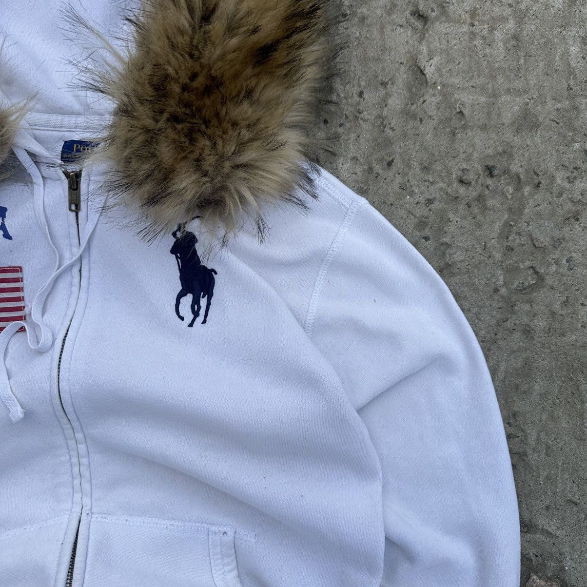 Y/Project Vintage Women’s Polo Ralph Lauren Zip Hoodie Custom Size S Size S / US 4 / IT 40 - 5 Thumbnail