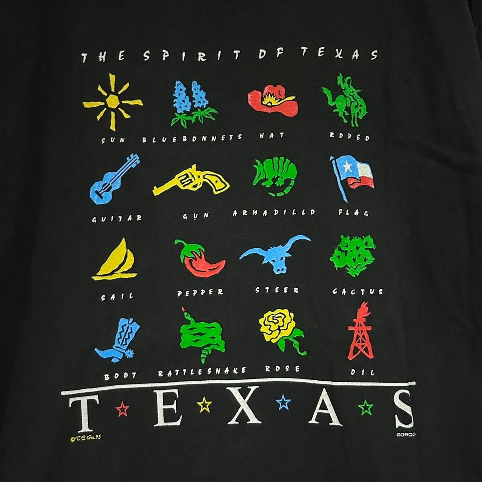 Other Vintage The Spirit Of Texas Tee Shirt Size US L / EU 52-54 / 3 - 2 Thumbnail