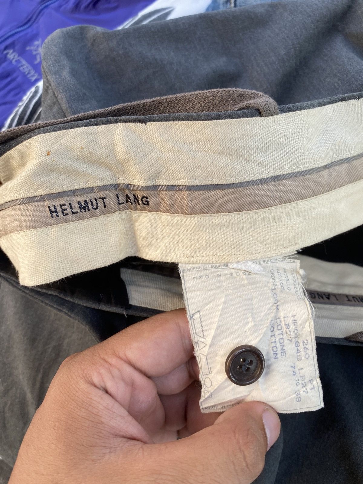 Helmut Lang 80s Helmut Lang LB27 Slacks Cotton Pant Size US 28 / EU 44 - 8 Thumbnail
