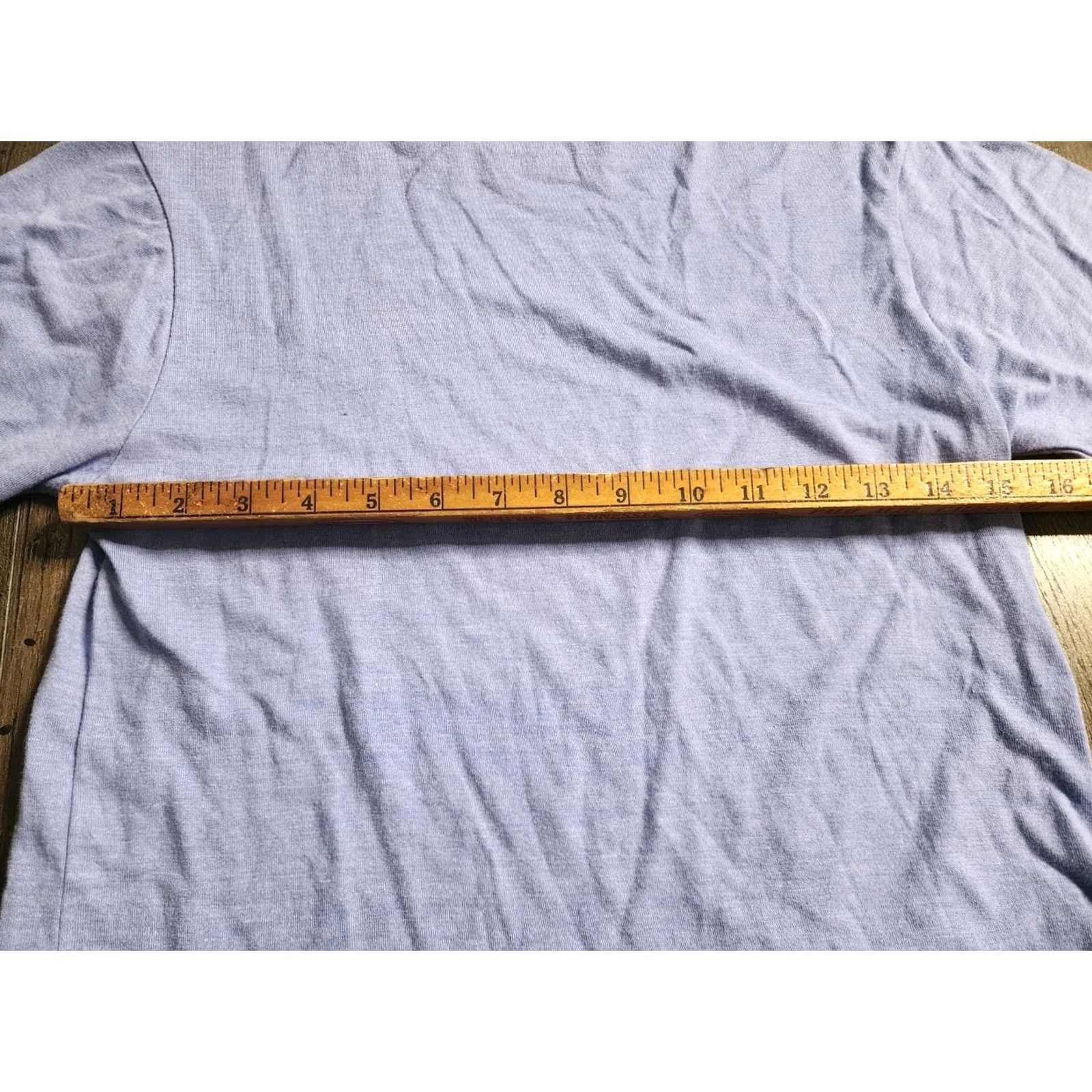 Vintage League Mens S T-Shirt, Cat, Blue, Cotton, Short Sleeve, Crew Neck, Graphic Tee, Regular Fit, 100% Cotton, Baseball? Size US S / EU 44-46 / 1 - 3 Thumbnail