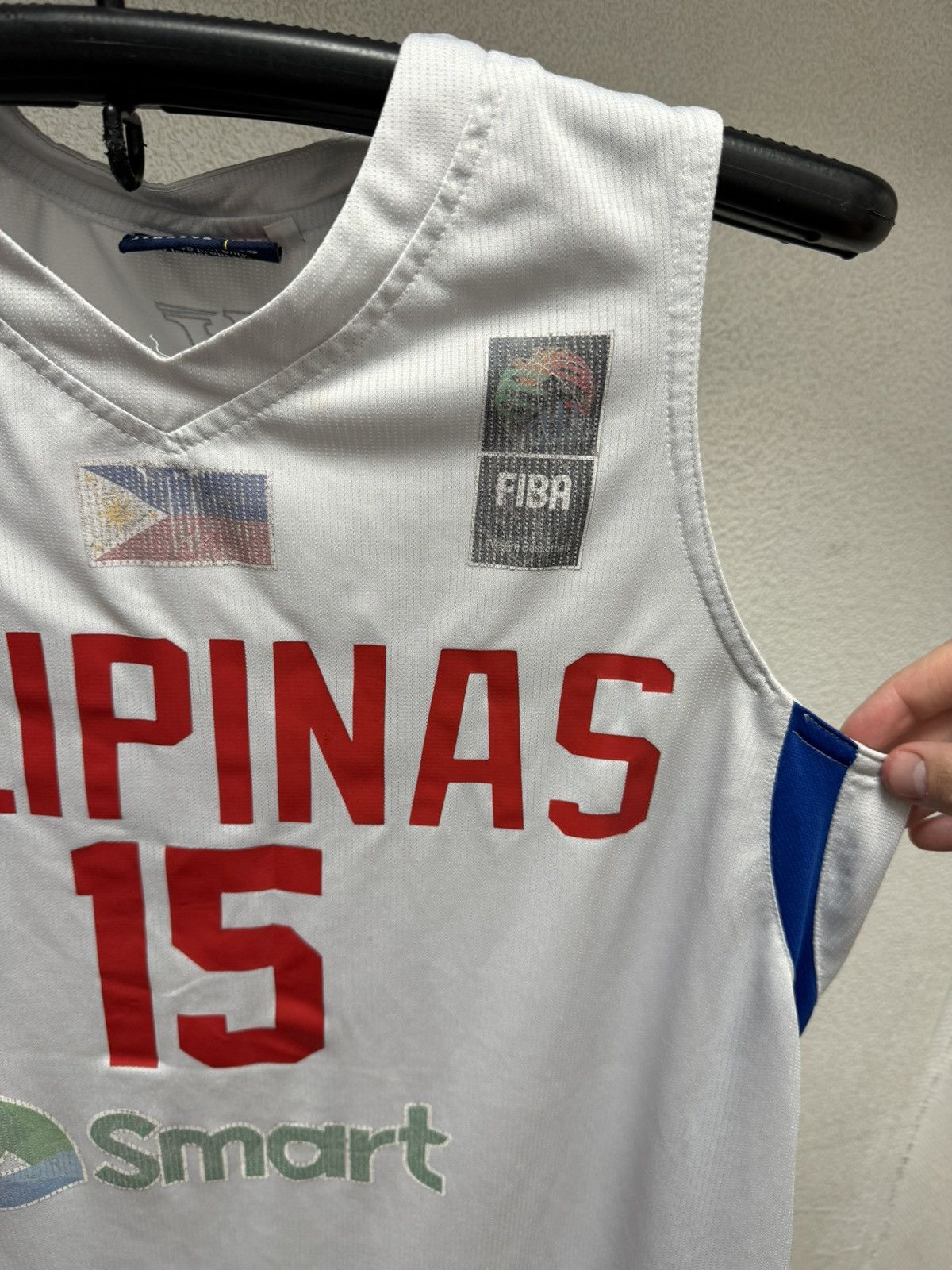 NBA Pilipinas fajardo 15 jersey fiba m-l sz nba basketball vntg Size US L / EU 52-54 / 3 - 7 Thumbnail