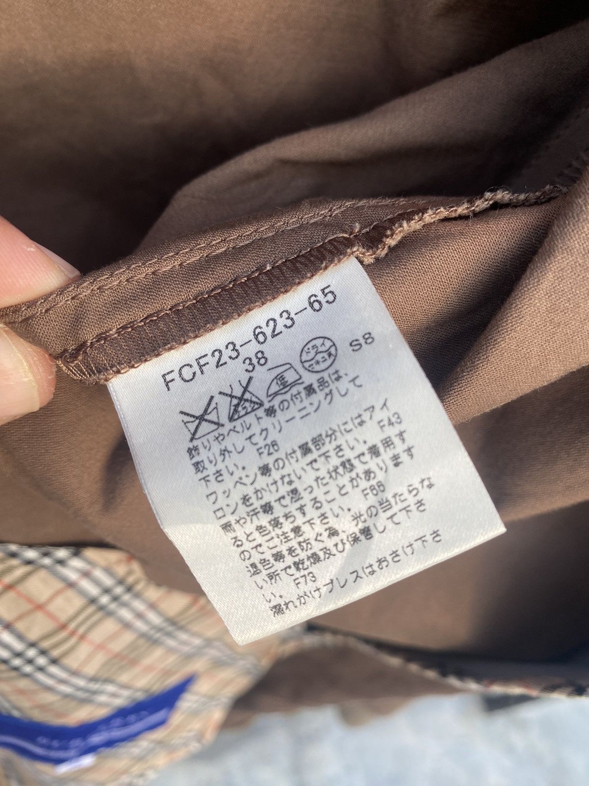 Burberry × Vintage Burberry Blue Label Jacket Size S / US 4 / IT 40 - 9 Thumbnail