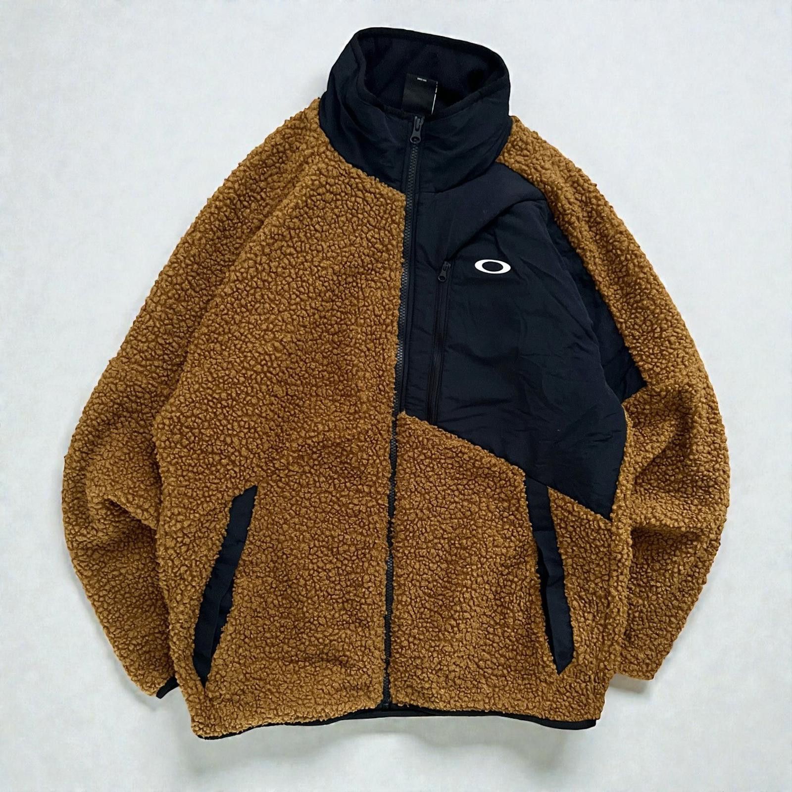 Oakley Oakley Nylon Panelled Technical Fleece Jacket Size L Size US L / EU 52-54 / 3 - 2 Thumbnail