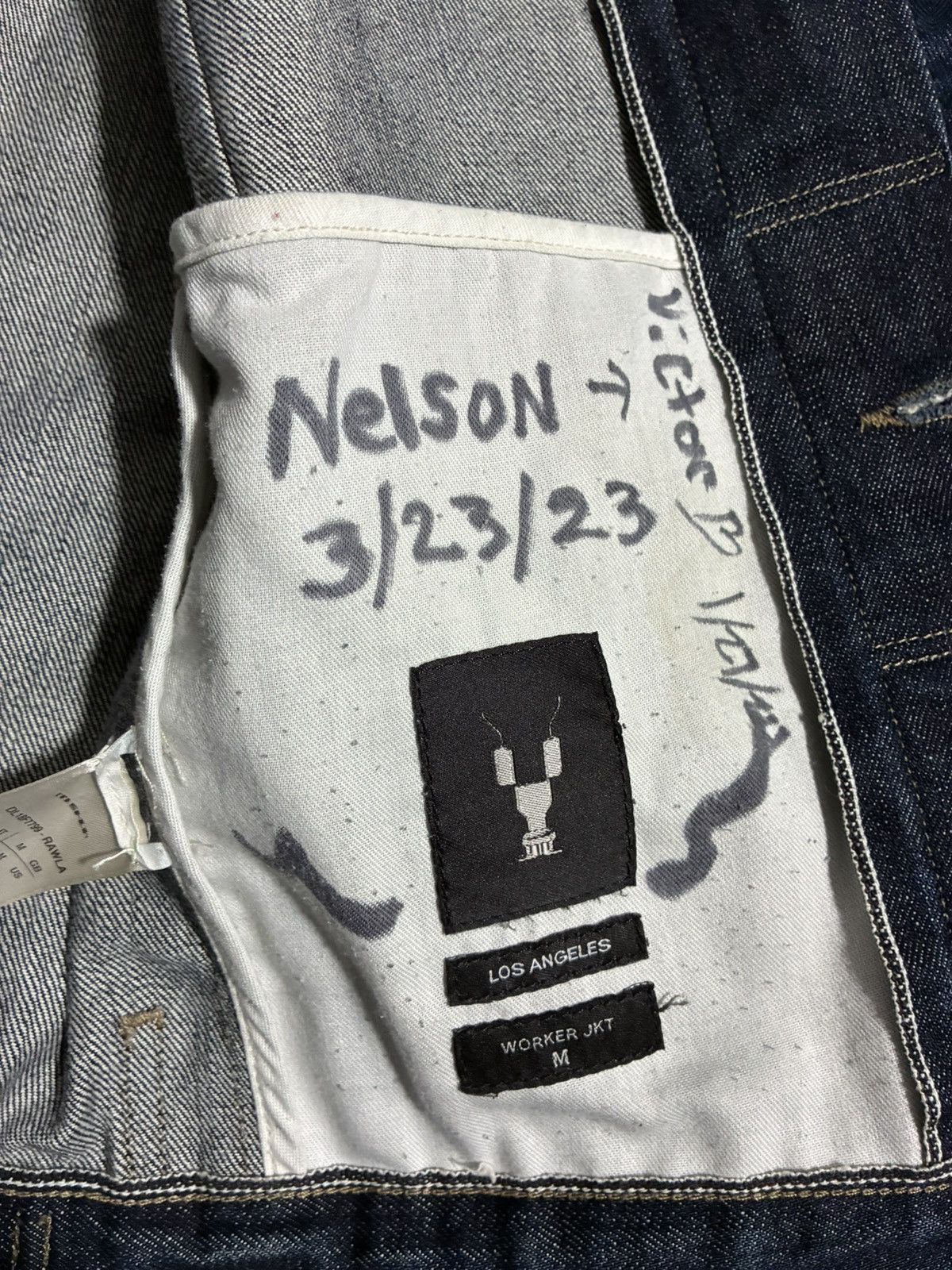 Rick Owens Rick Owens LA Limited Denim Set Cone Mills Size US M / EU 48-50 / 2 - 12 Thumbnail