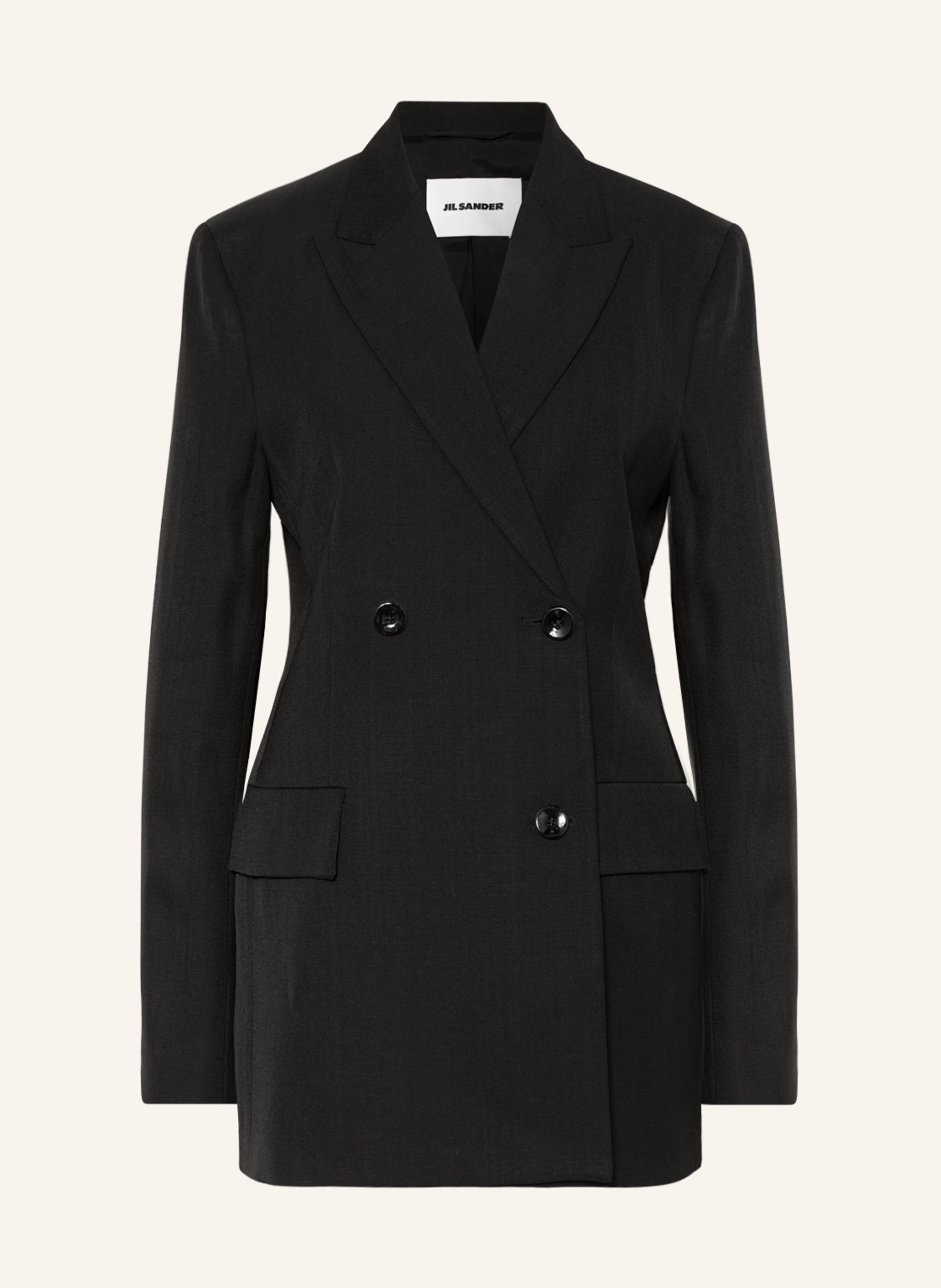 Jil Sander o1y0925 Blazer in Black Size M / US 6-8 / IT 42-44 - 1 Thumbnail