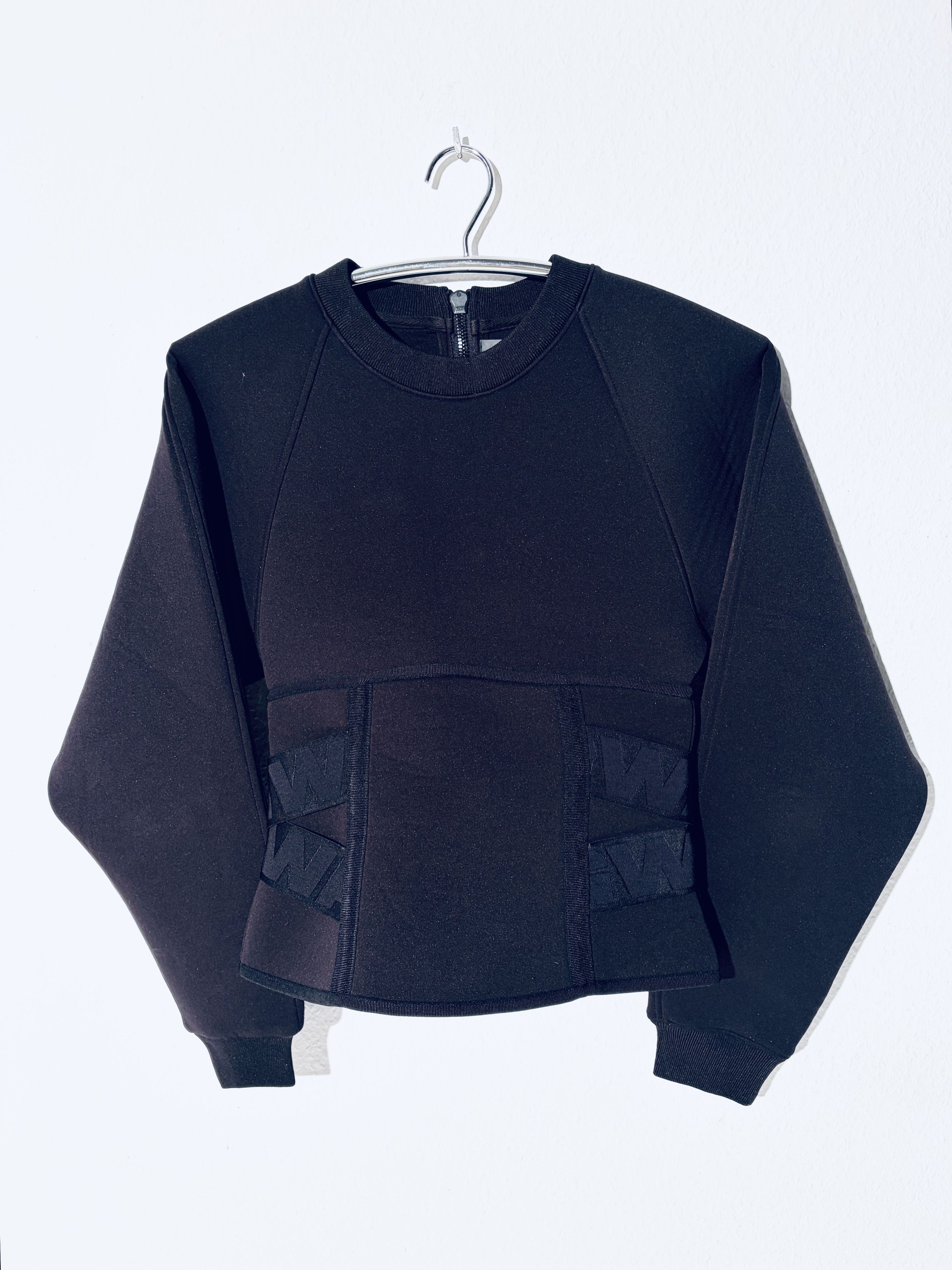 Alexander Wang × H&M Black Scuba Neoprene Jumper EUR36 / US 6 Size M / US 6-8 / IT 42-44 - 1 Thumbnail