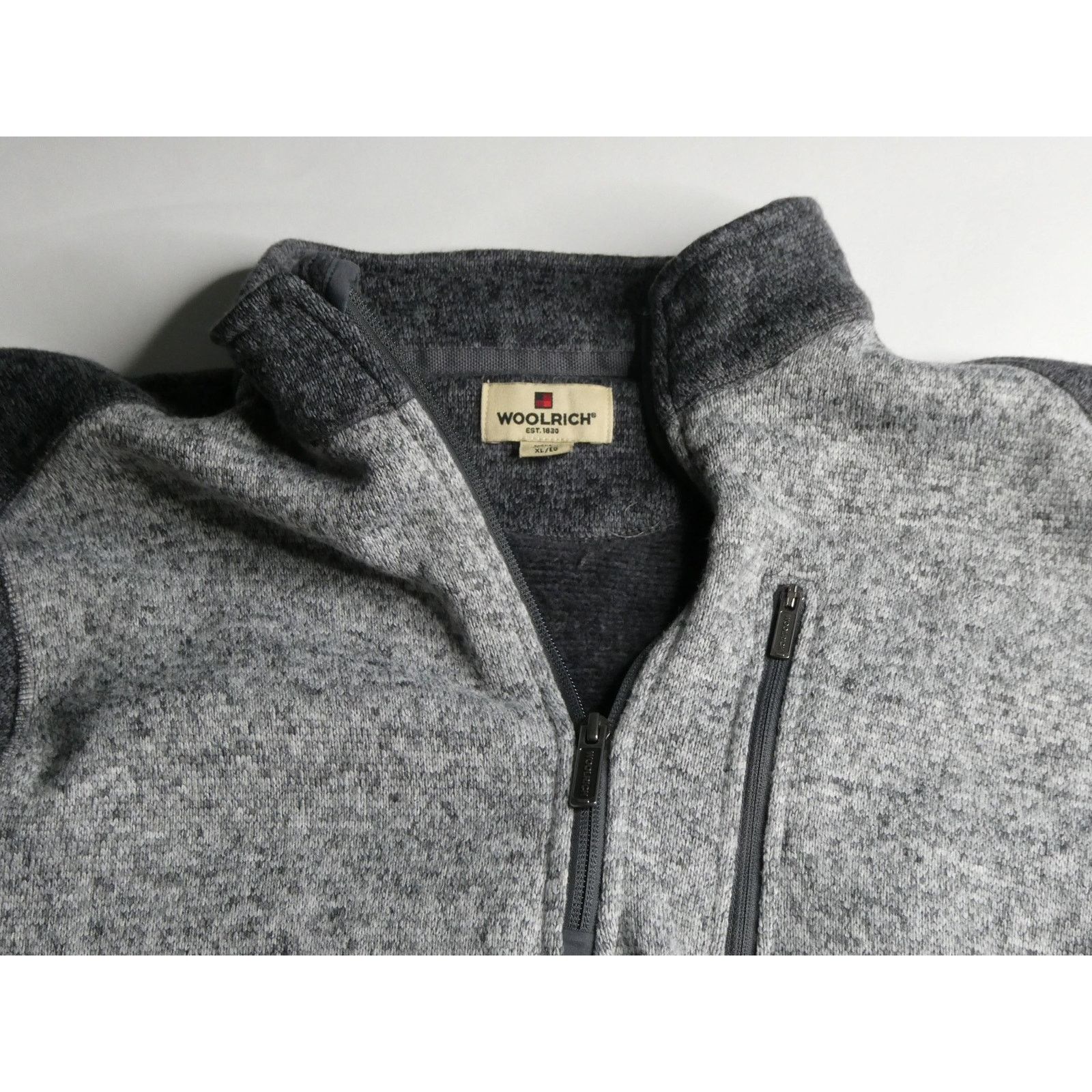 Woolrich Woolen Mills Woolrich 1/4 zip fleece sweater, heather gray, XL Size US XL / EU 56 / 4 - 3 Thumbnail