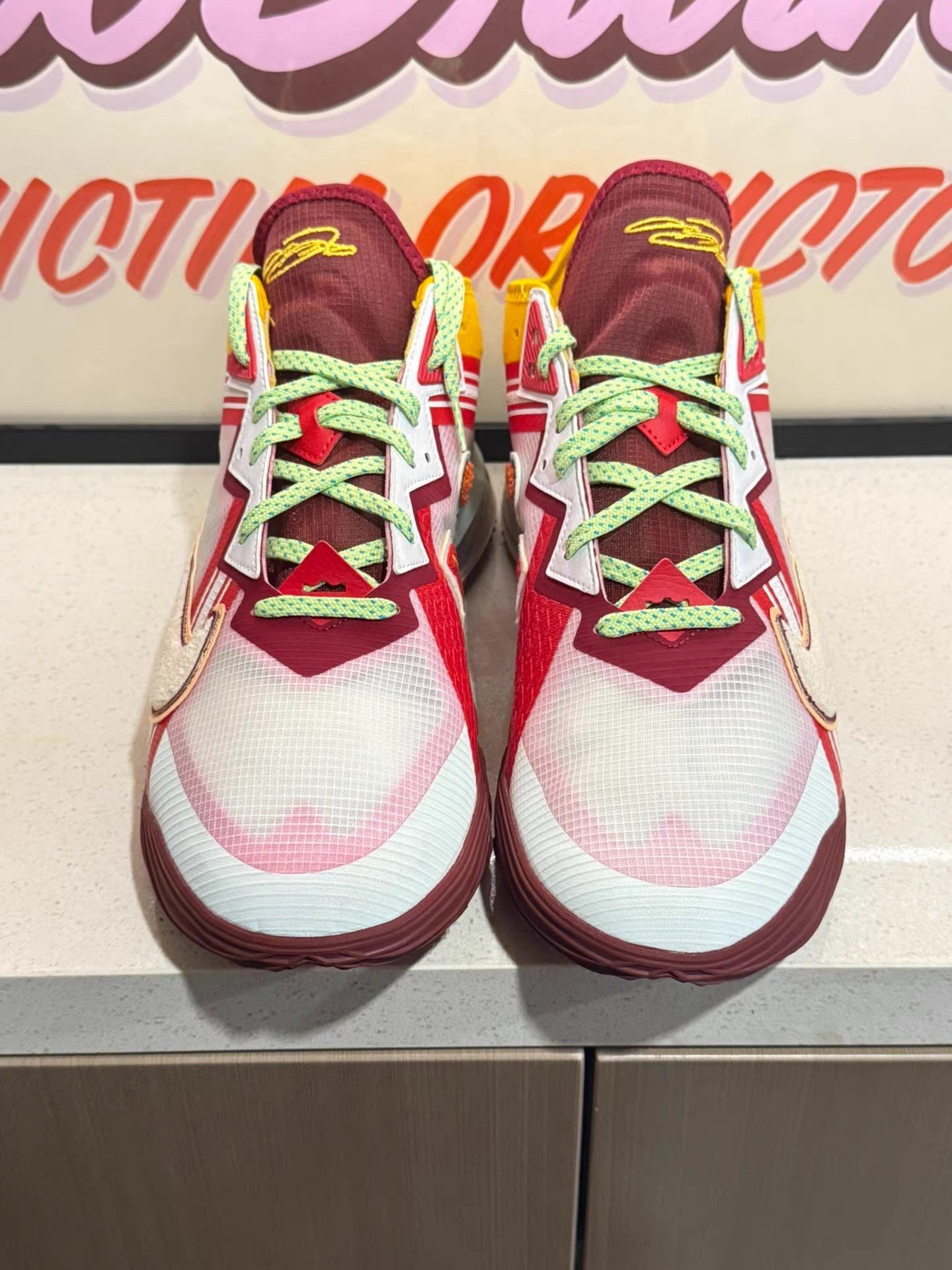 Nike Nike LeBron 18 "Son of Crimson" basketball shoes。 Ｑ20 Size US 14 / EU 47 - 2 Thumbnail