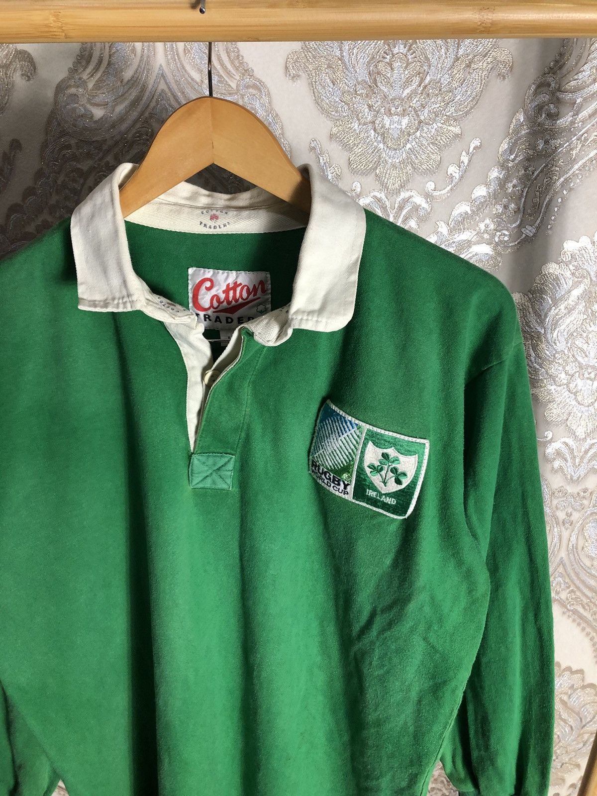 Cotton Traders VINTAGE COTTON TRADERS IRELAND RUGBY JERSEY RETRO Y2K 90s Size US L / EU 52-54 / 3 - 2 Thumbnail
