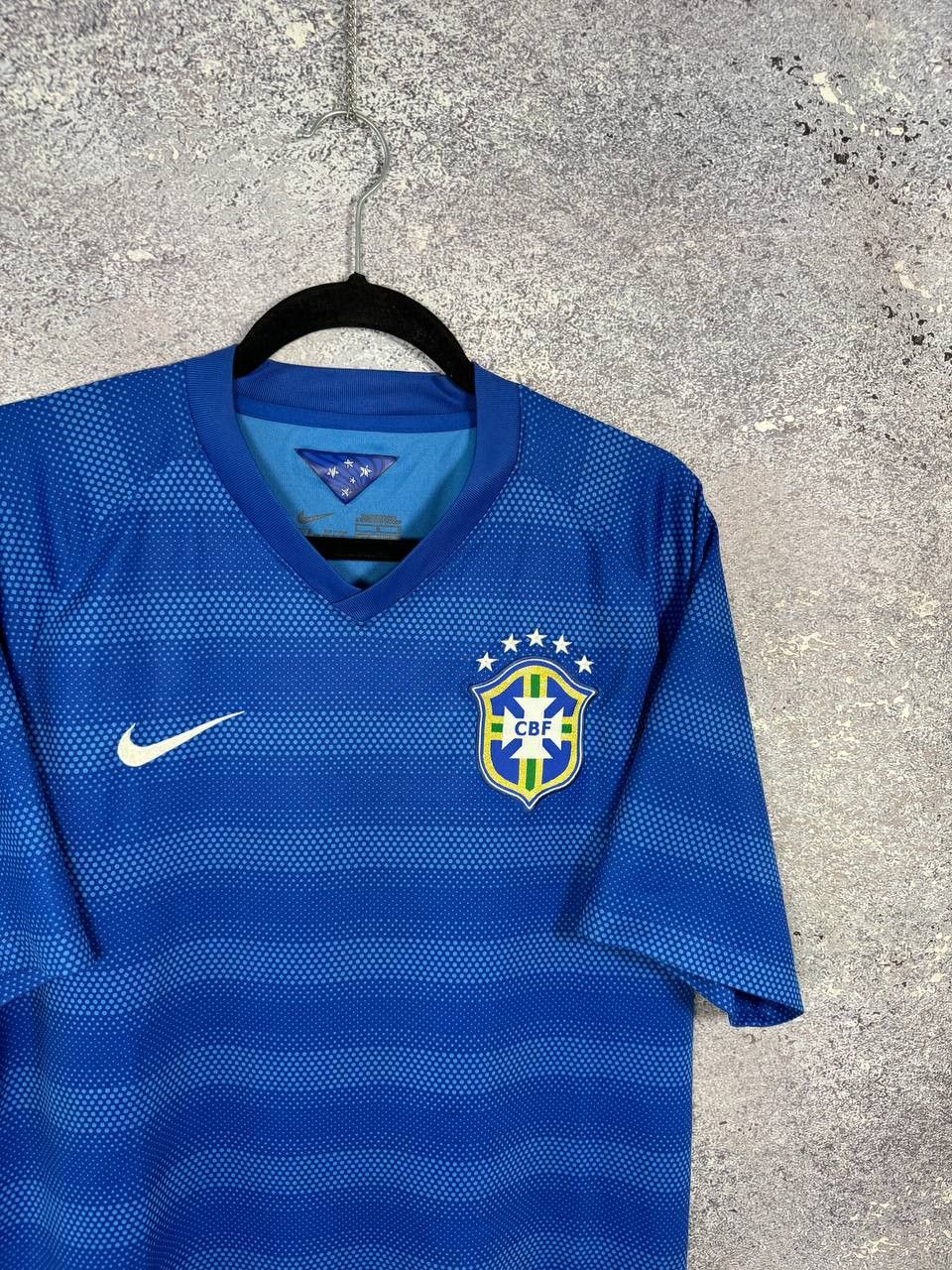 Nike Vintage Brazil National Team 2014 Nike Soccer Jersey Size US L / EU 52-54 / 3 - 3 Thumbnail