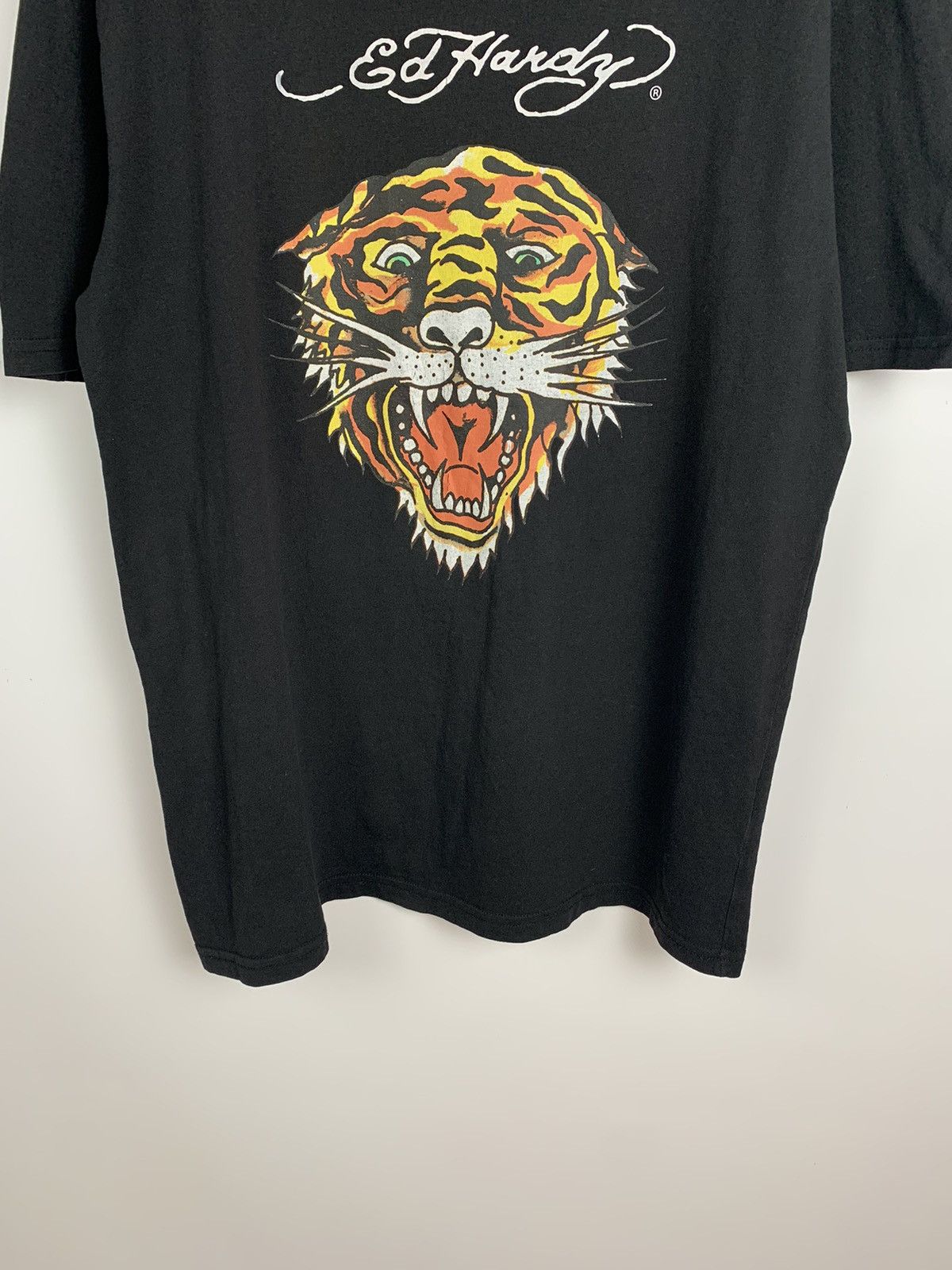 Christian Audigier × Ed Hardy Ed Hardy Tiger Print Graphic Y2K T-Shirt Los Angeles Tattoo Size US XL / EU 56 / 4 - 3 Thumbnail