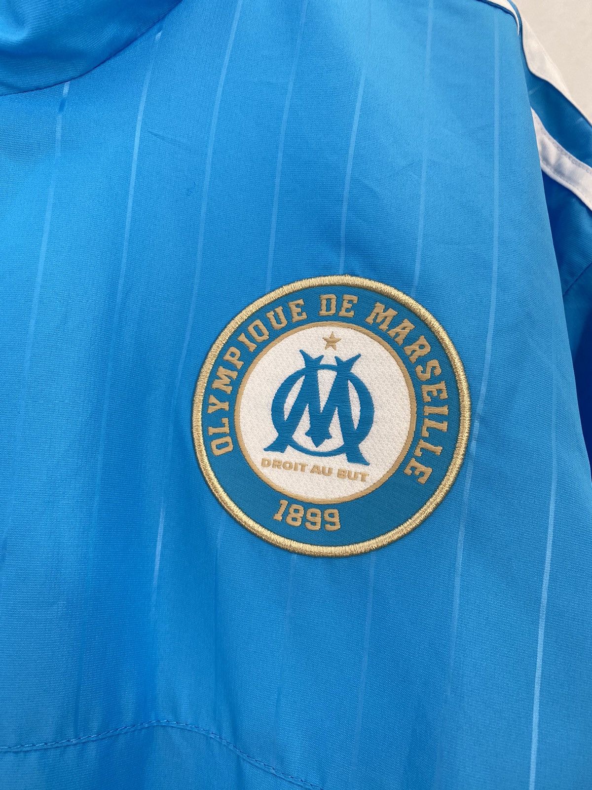 Adidas 3XL Olympique Marseille 2015 2016 Football Jacket PSG Roma Size US XXL / EU 58 / 5 - 3 Thumbnail