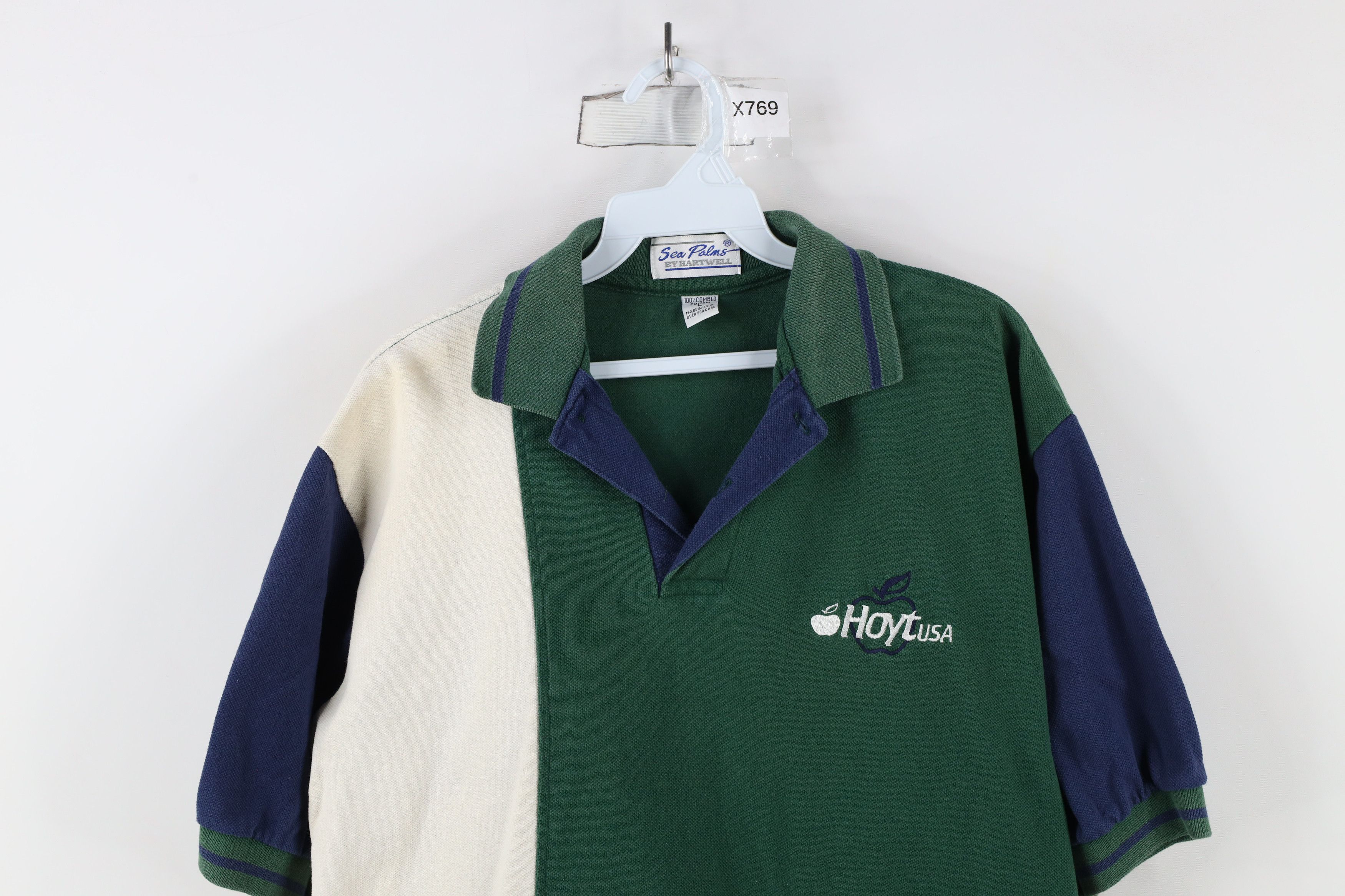 Vintage Vintage 90s Hoyt Archery Spell Out Collared Polo Shirt USA Size US L / EU 52-54 / 3 - 2 Thumbnail