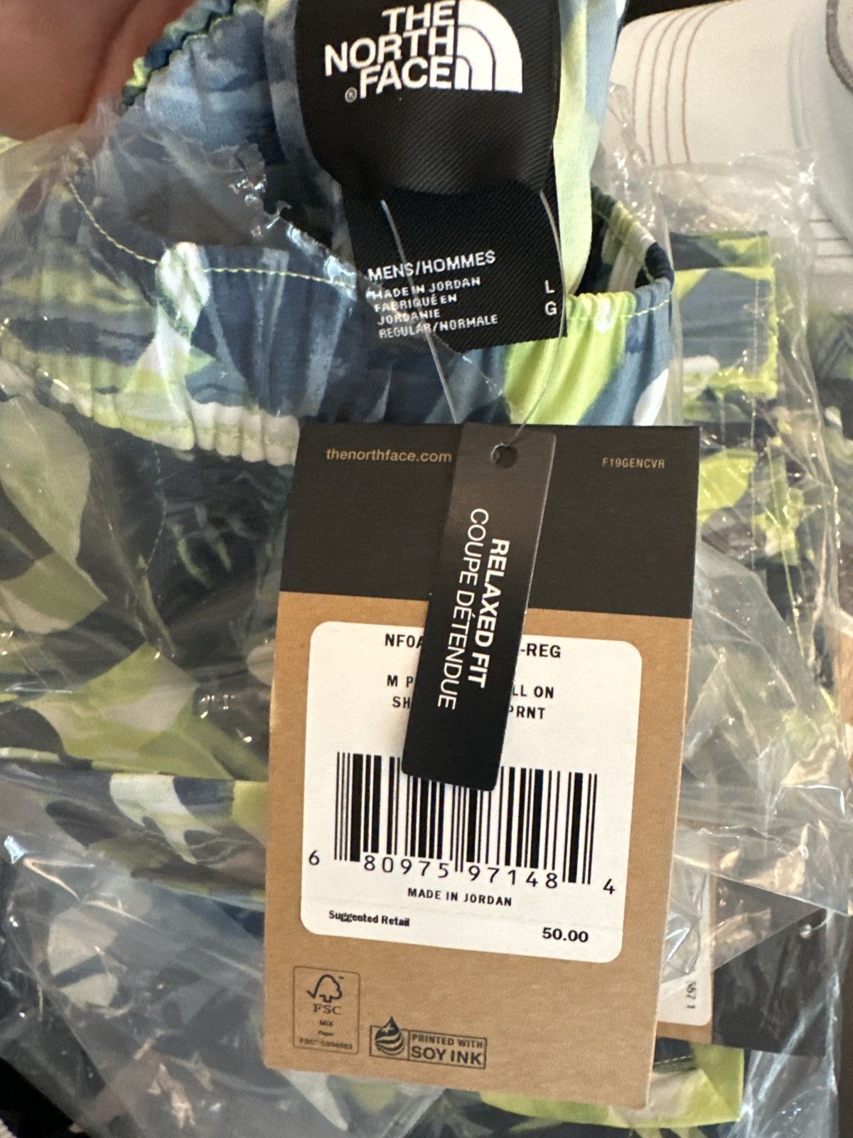The North Face The North Face Men’s Pull-On Shorts L Tropical Camo Size US 34 / EU 50 - 10 Thumbnail