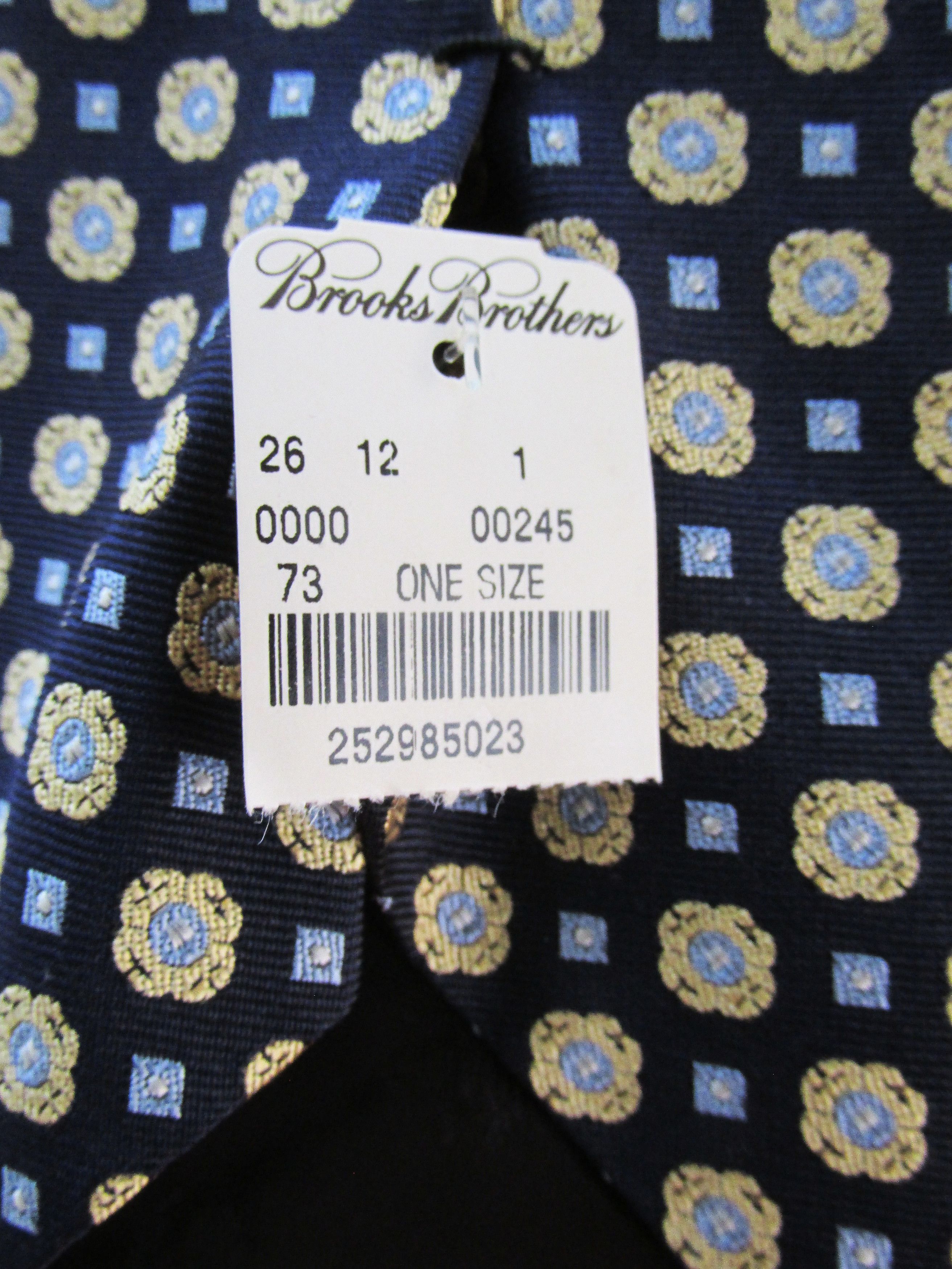 Brooks Brothers Brooks Brothers (NWT) Men's Silk Tie Size ONE SIZE - 6 Thumbnail