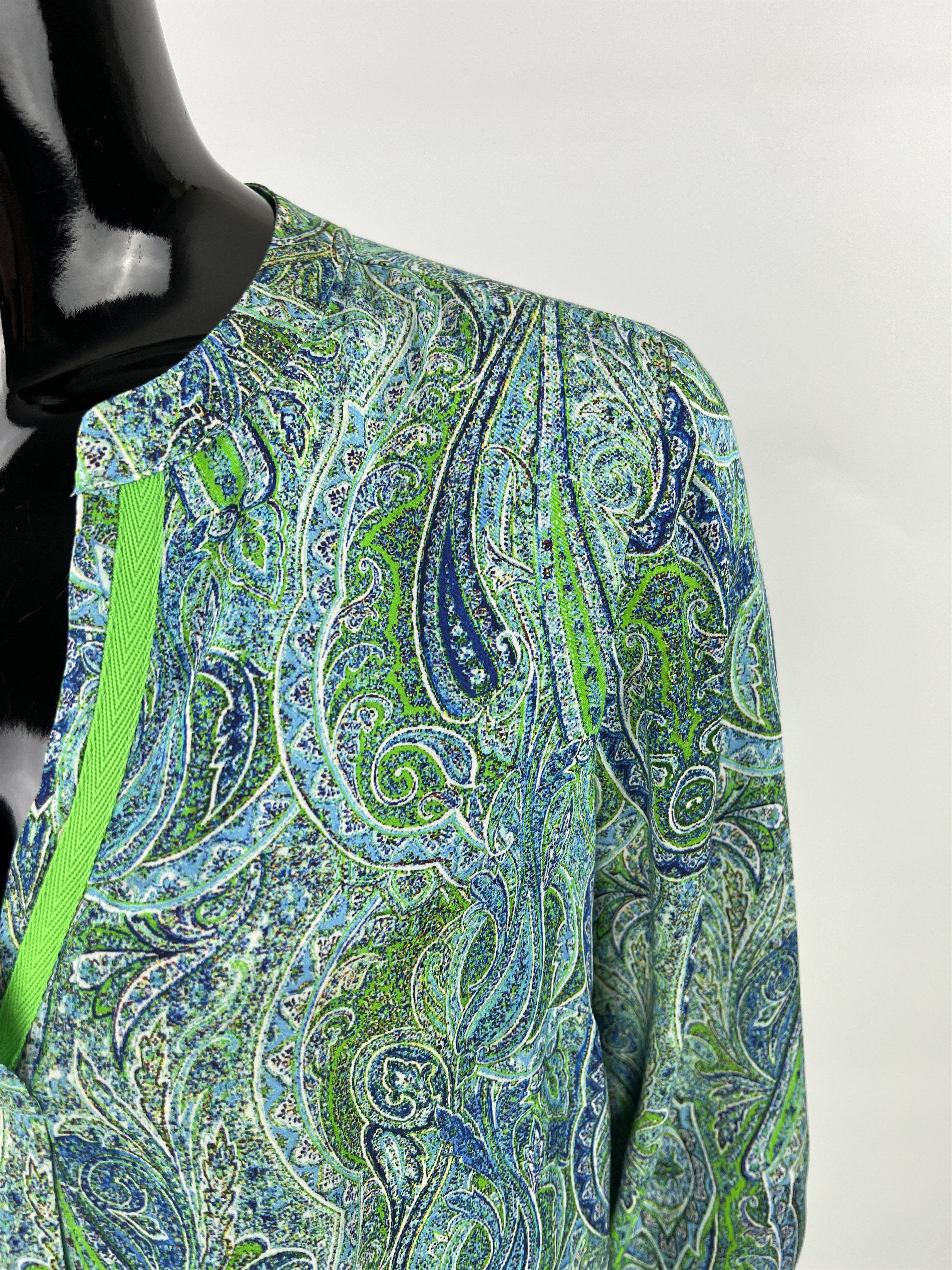 Designer × Other Emily Van Den Bergh Paisley Print Blouse Shirt Top Size 36 Size S / US 4 / IT 40 - 4 Thumbnail