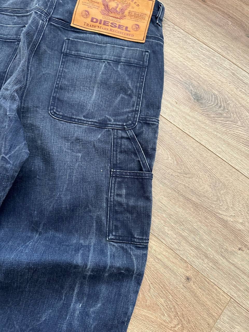 Diesel Vintage Diesel Carpenter Smoky Grey Jeans Size US 34 / EU 50 - 5 Thumbnail