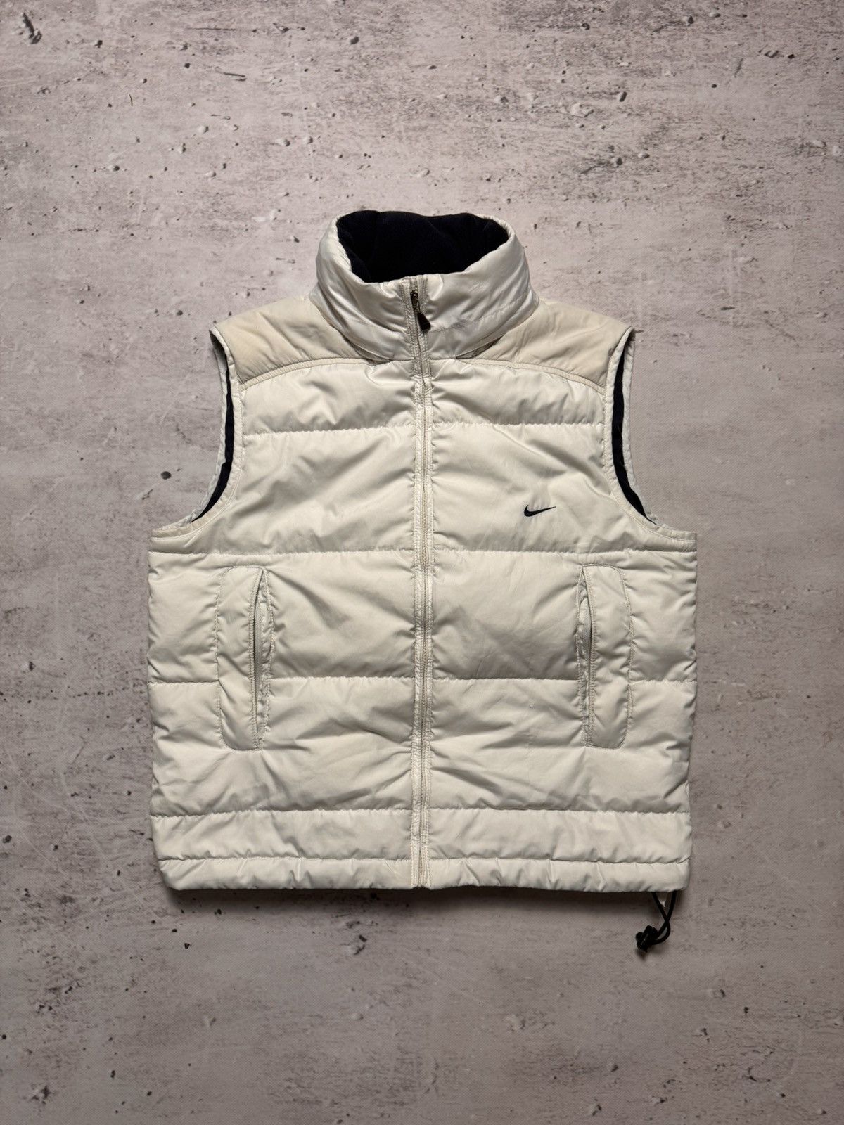 Nike × Nike ACG NIKE PUFFER DOWN BASIC LOGO WHITE OVERSIZE VEST Size US S / EU 44-46 / 1 - 1 Thumbnail