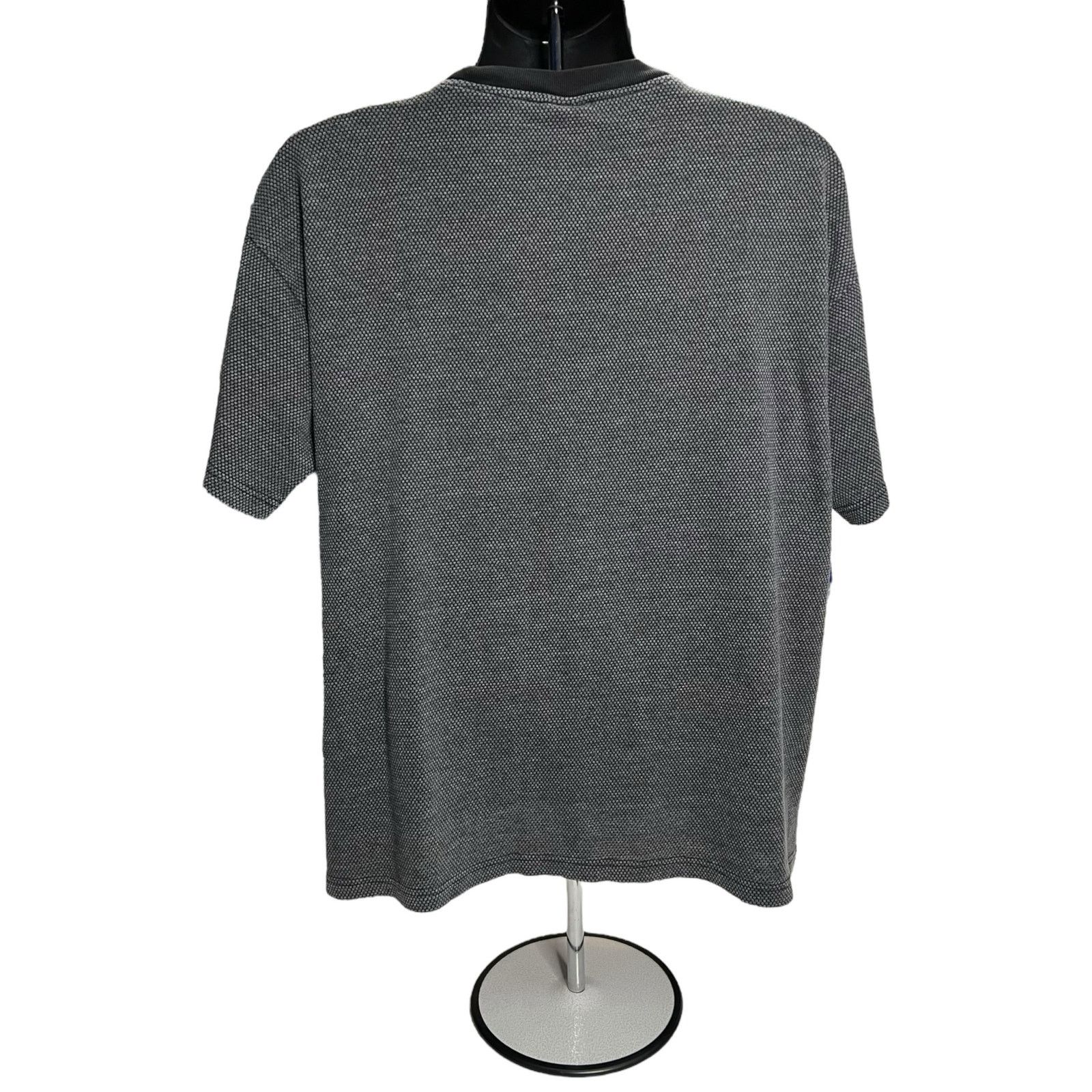 Other ZIM USA XL Knit T-Shirt Black & Gray Short Sleeve Pocket Tee Size US XL / EU 56 / 4 - 2 Thumbnail
