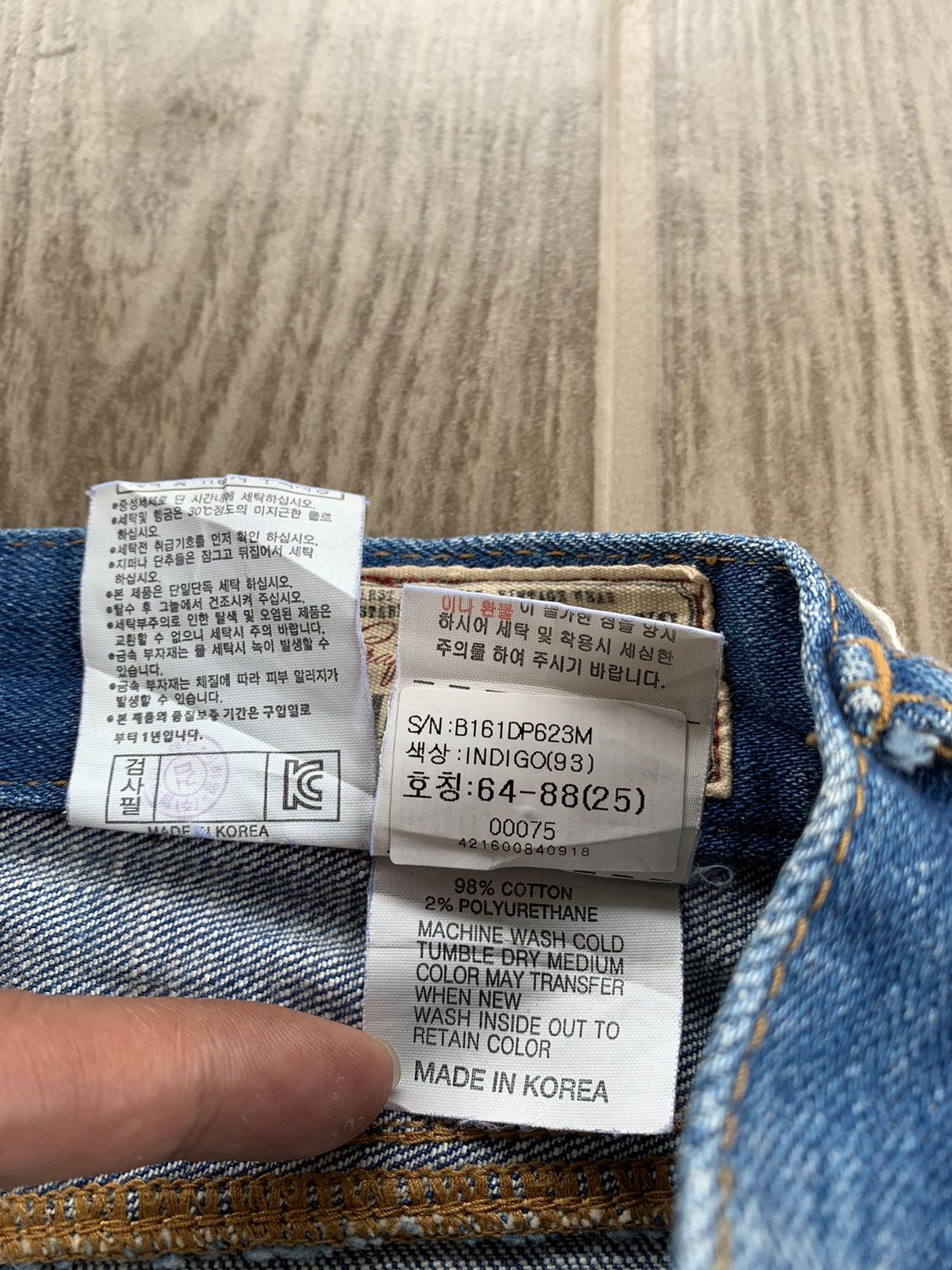 If Six Was Nine × Japanese Brand × Le Grande Bleu (L.G.B.) Japanese Brand Patchwork Distressed Denim Kurt Cobain style Size US 28 / EU 44 - 7 Thumbnail