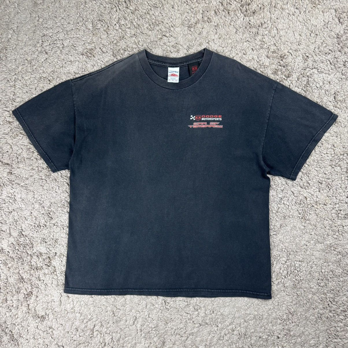 NASCAR Vintage Faded NASCAR x Dodge Motorsports Avenger T-shirt Size US XL / EU 56 / 4 - 2 Thumbnail