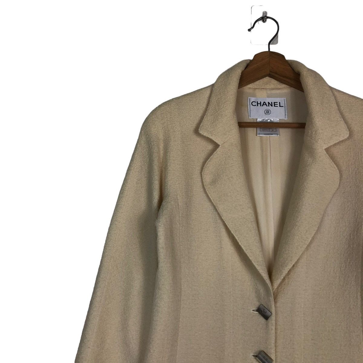 Chanel 🔥WOOL CHANEL JACKET LUXURY COLLECTIONS Size XS / US 0-2 / IT 36-38 - 4 Thumbnail