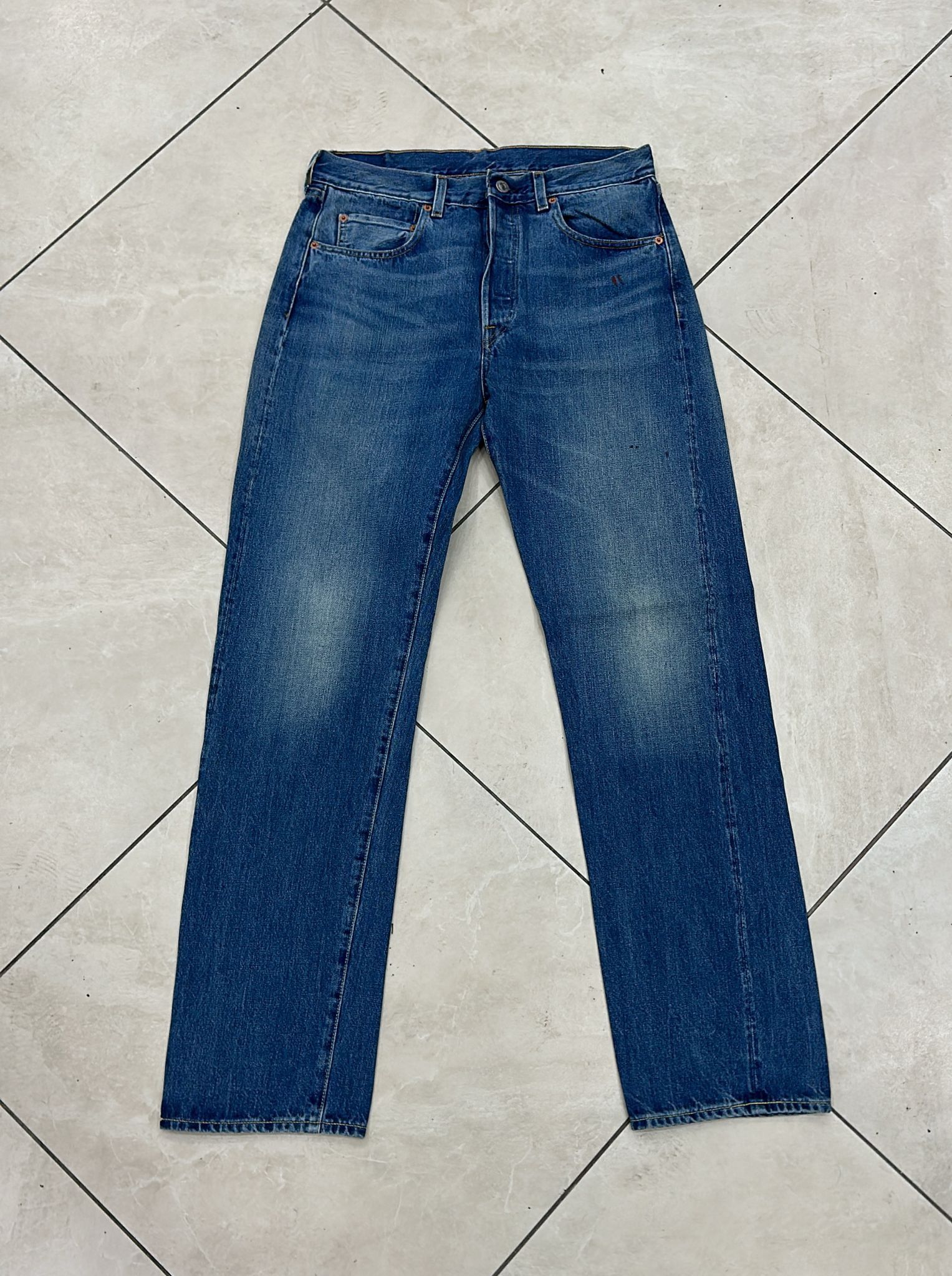 Levi's Vintage Clothing LVC Levi's Vintage Clothing 1966 501XX BigE Selvedge Jeans Size US 31 - 1 Thumbnail