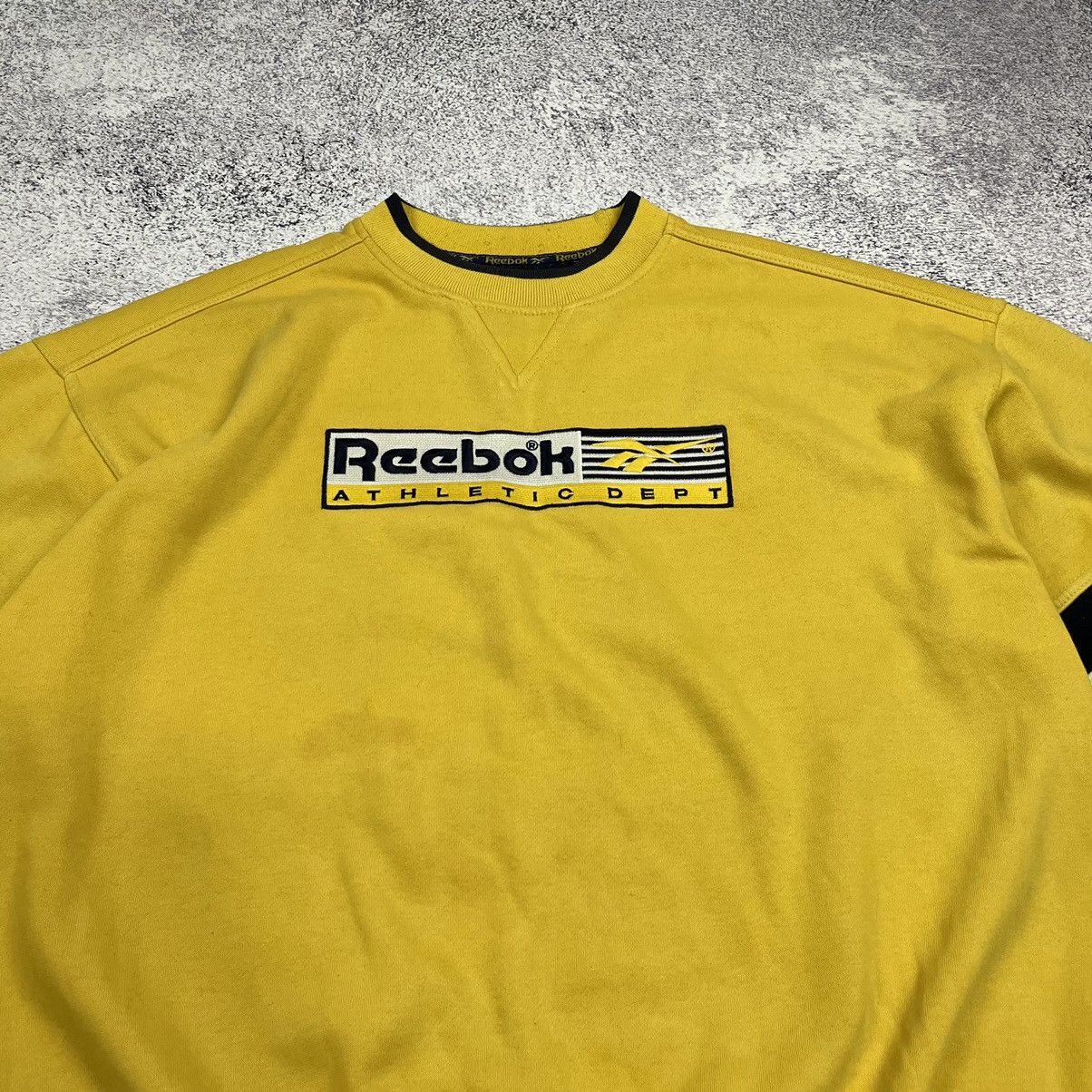 Reebok × Vintage Reebok Athletic dept vintage sweatshirt big logo 90s Y2K Size US M / EU 48-50 / 2 - 2 Thumbnail