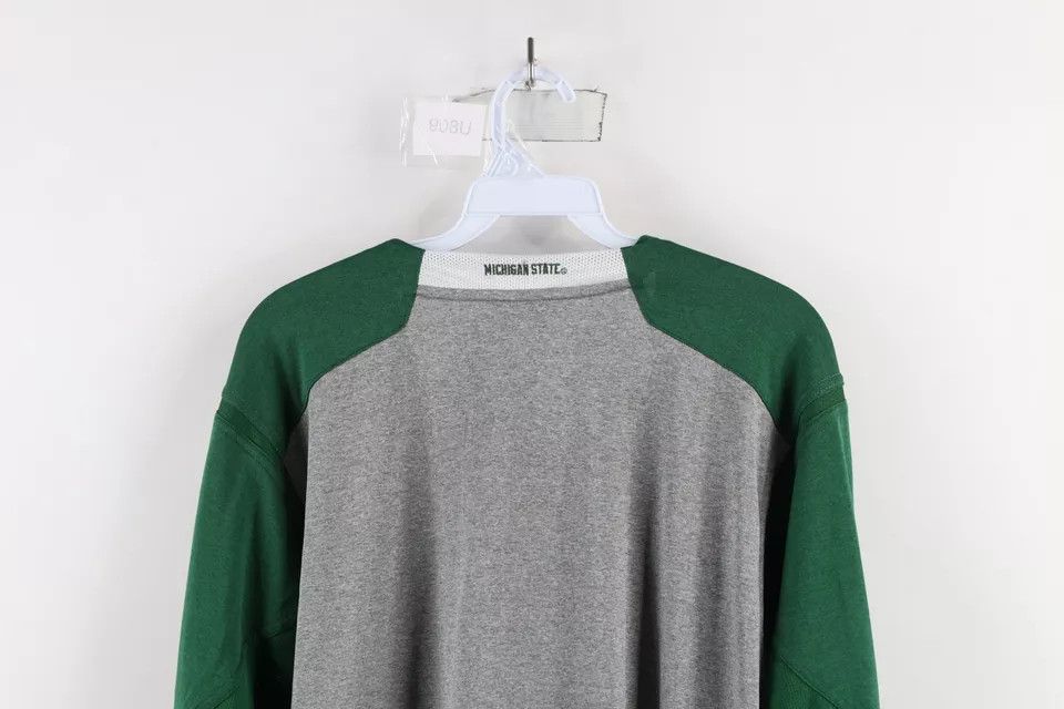 Nike × Vintage Vintage Nike Mini Swoosh Michigan State University T-Shirt Size US XL / EU 56 / 4 - 13 Thumbnail