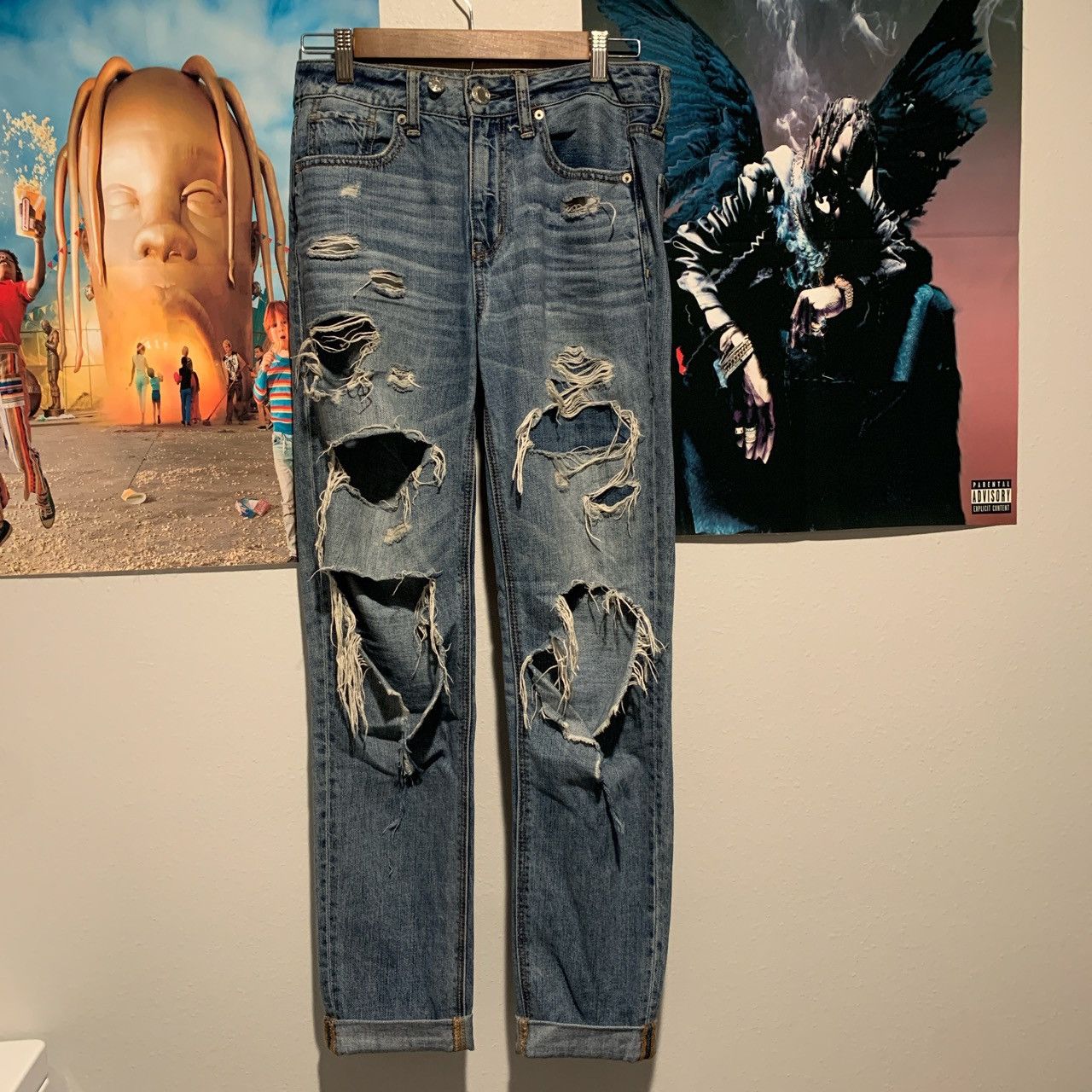 American Eagle Outfitters American Eagle Jeans Size 27" / US 4 / IT 40 - 1 Thumbnail