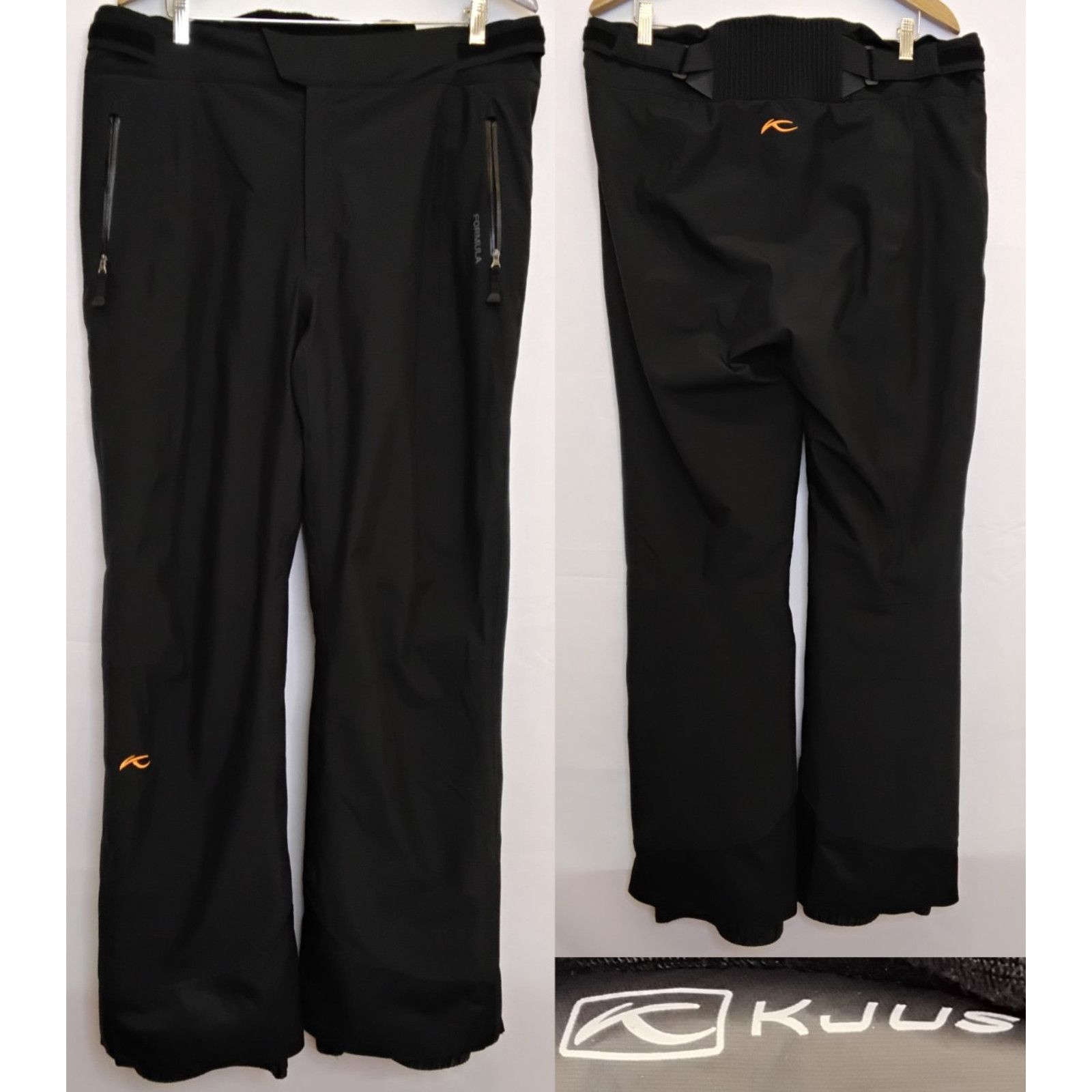 KJUS Kjus Formula Snow Pants Men's XXL Black Ski Snowmobile Size US 40 / EU 56 - 1 Thumbnail