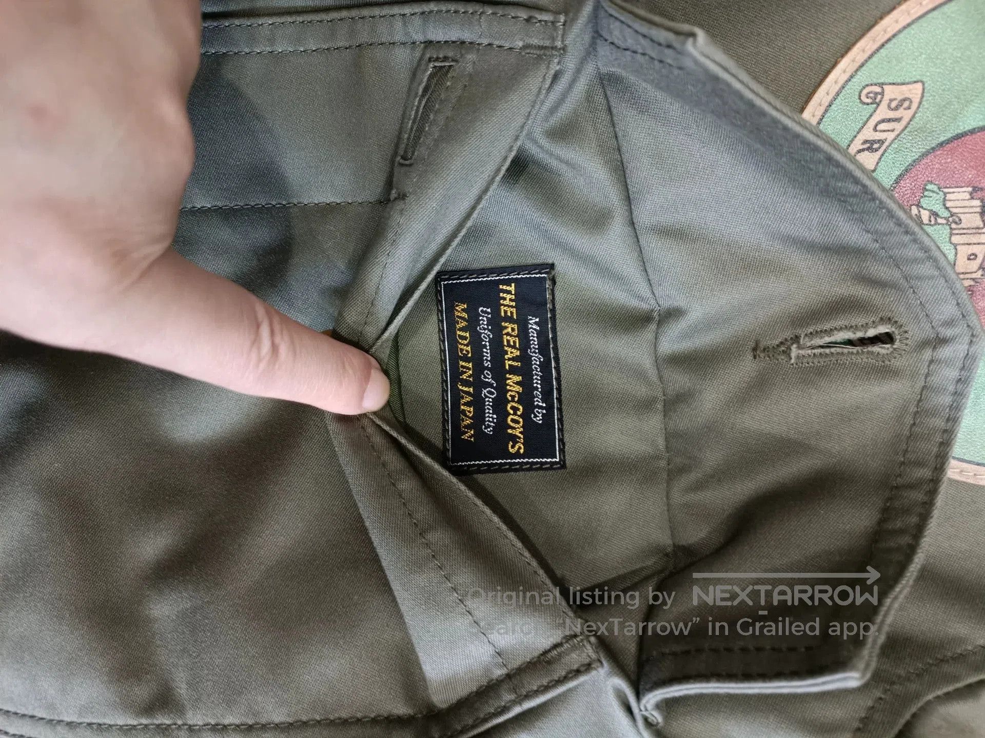 The Real McCoy's real mccoy's b10 flight jacket size 38. Size US M / EU 48-50 / 2 - 8 Thumbnail