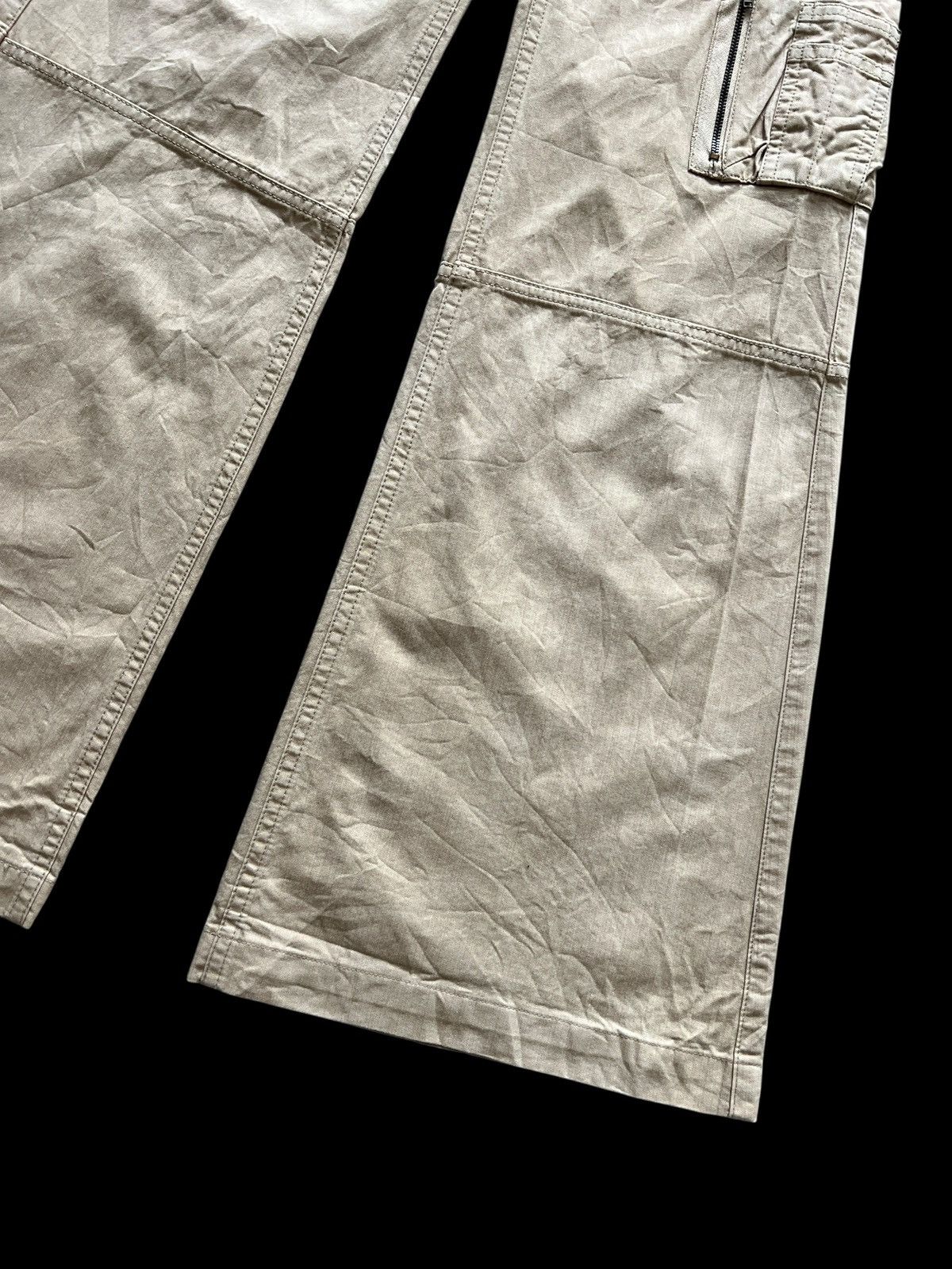 GOA 2000s Enagy 🇯🇵 Flare Multipocket Pants With Pouch Size 30" / US 8 / IT 44 - 8 Thumbnail