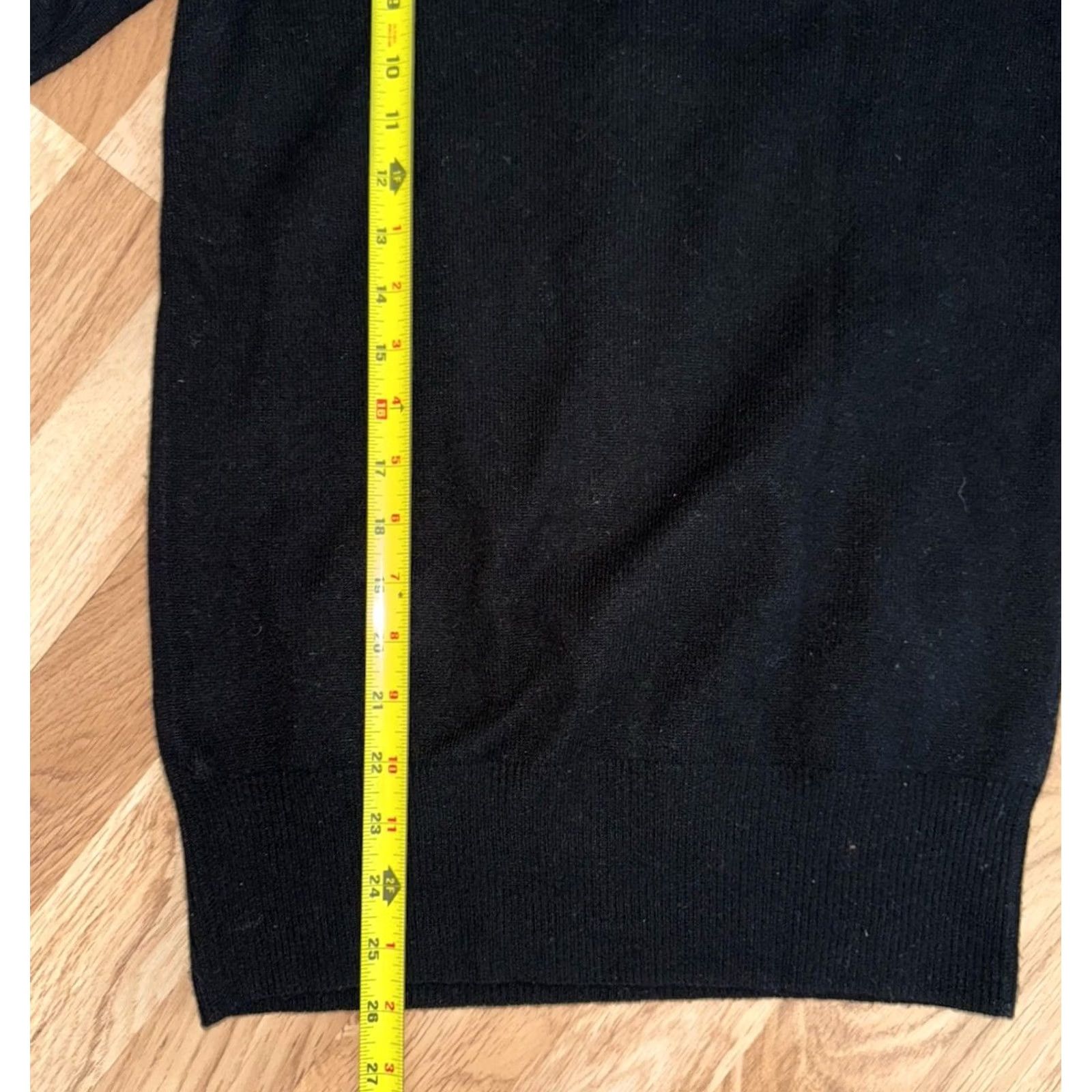 J.Crew J Crew Gustoso Black Sweater Cashmere Silk Size S Women Size S / US 4 / IT 40 - 6 Thumbnail