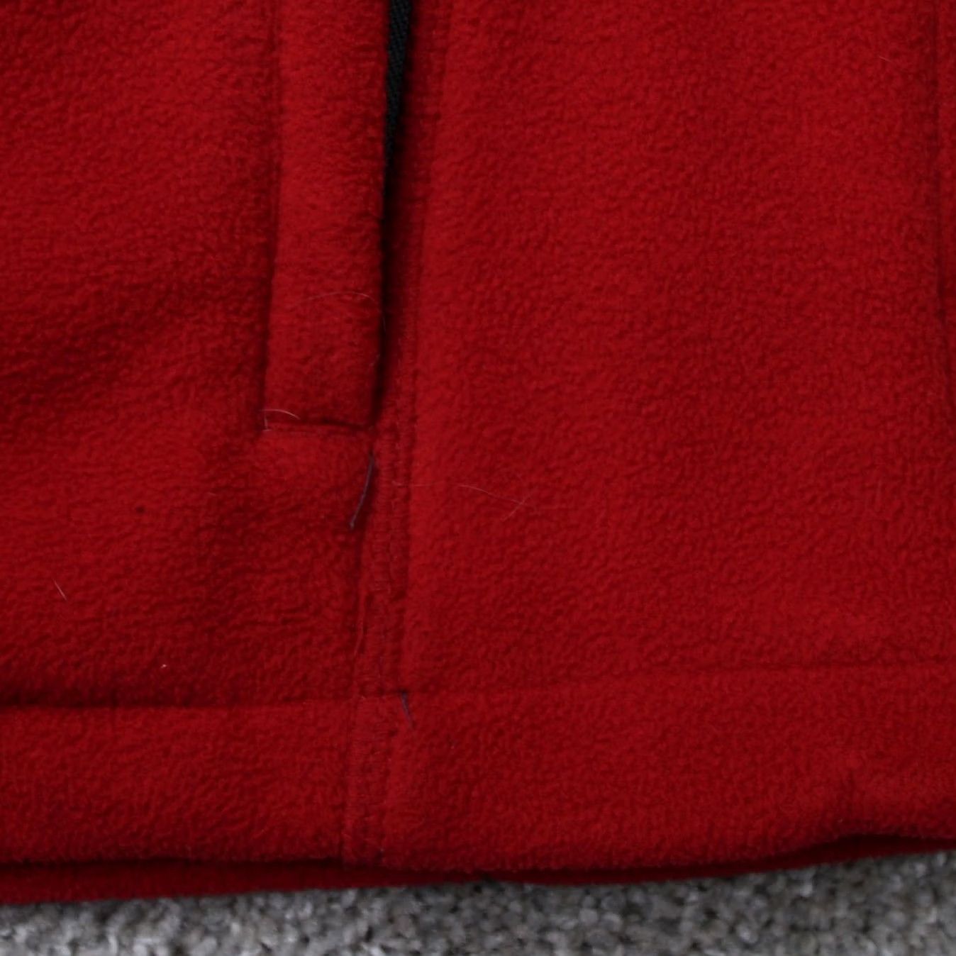 Vintage Columbia Sweatshirt Men Medium Red Full Zip Fleece Polyester L/S Outdoor Sweater Size US M / EU 48-50 / 2 - 7 Thumbnail