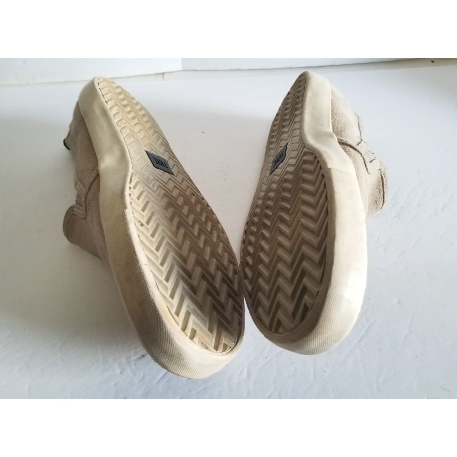 Frye FRYE BEACON SUEDE SLIP ON Sneakers Gray Men's 13 Size US 13 / EU 46 - 7 Thumbnail