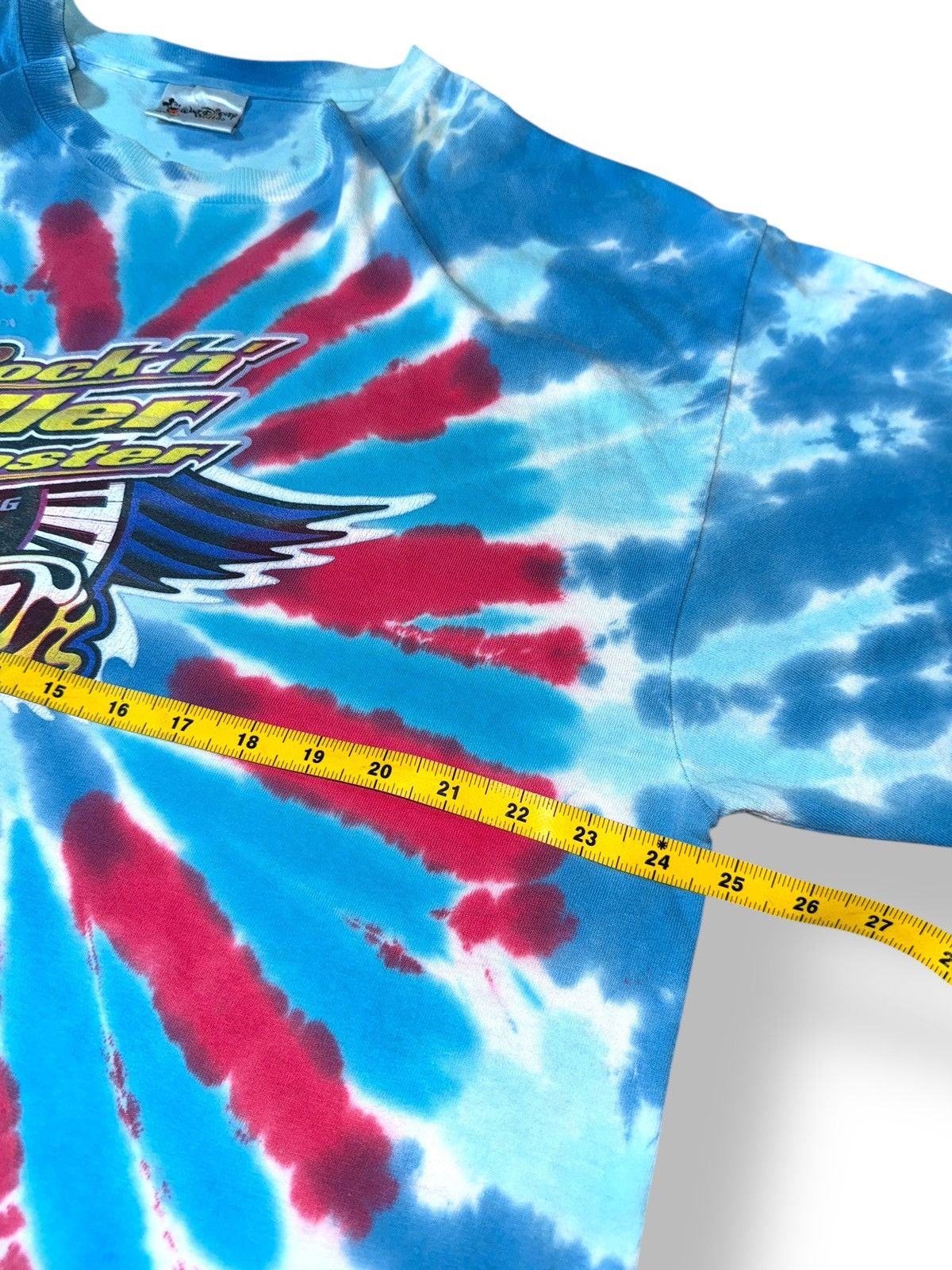 Aerosmith × Band Tees × Disney *RARE* 90s VINTAGE DISNEY ROCK’IN ROLLER COASTER AEROSMITH Size US XXL / EU 58 / 5 - 3 Thumbnail