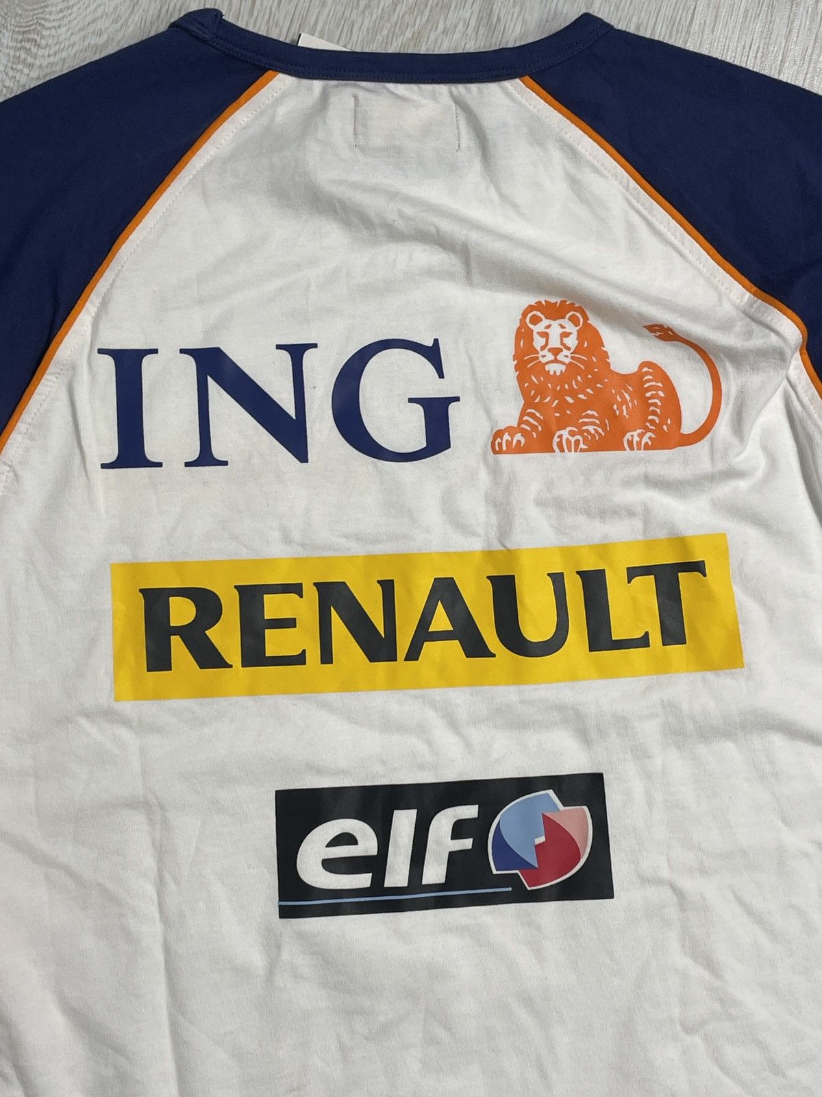 Other Vintage Renault F1 Racing Sponsors T-Shirt New With Tags Size US XXL / EU 58 / 5 - 11 Thumbnail