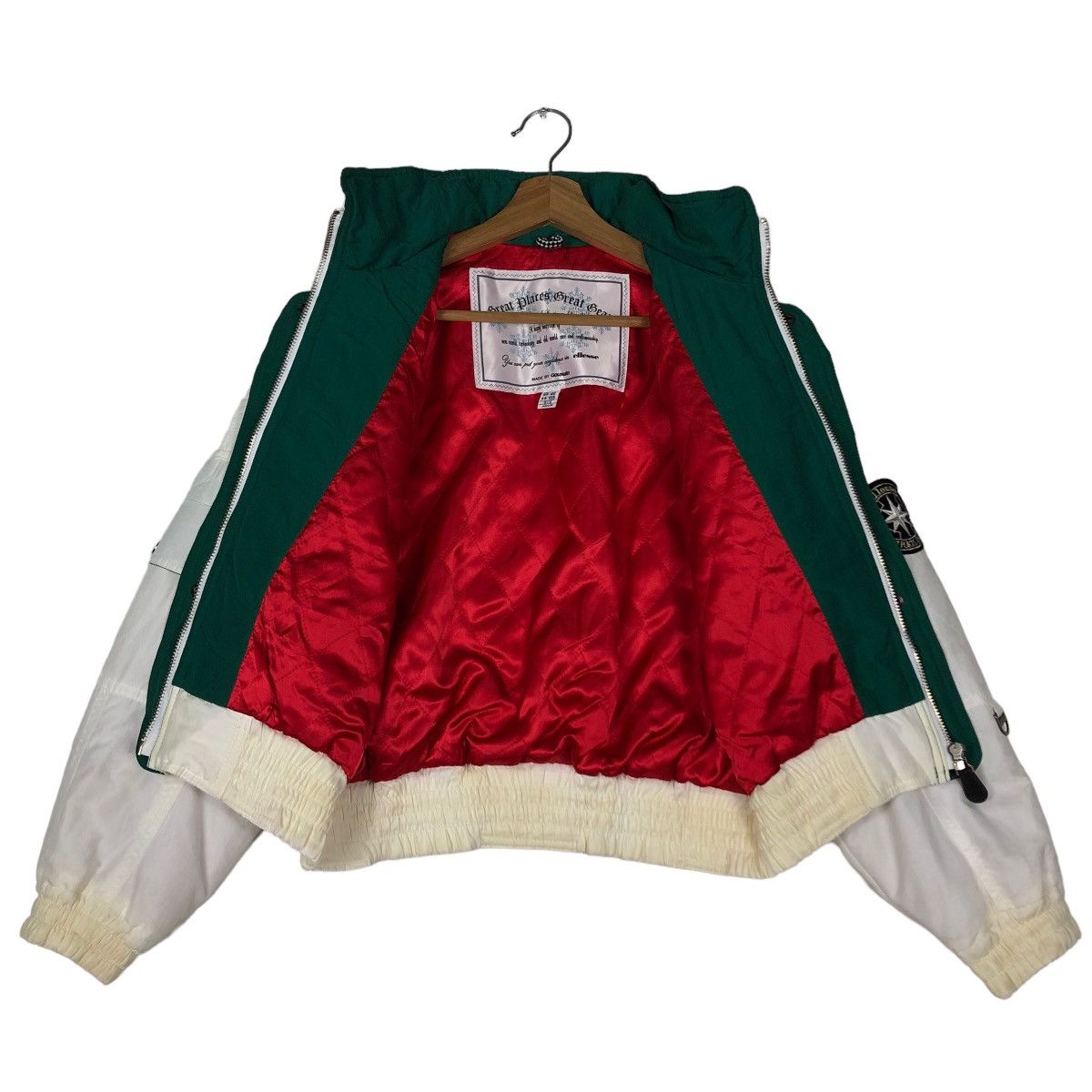 Japanese Brand 🔥Vintage Bomber Jacket Ski Wear Ellesse By Goldwin Japan Size US M / EU 48-50 / 2 - 14 Thumbnail