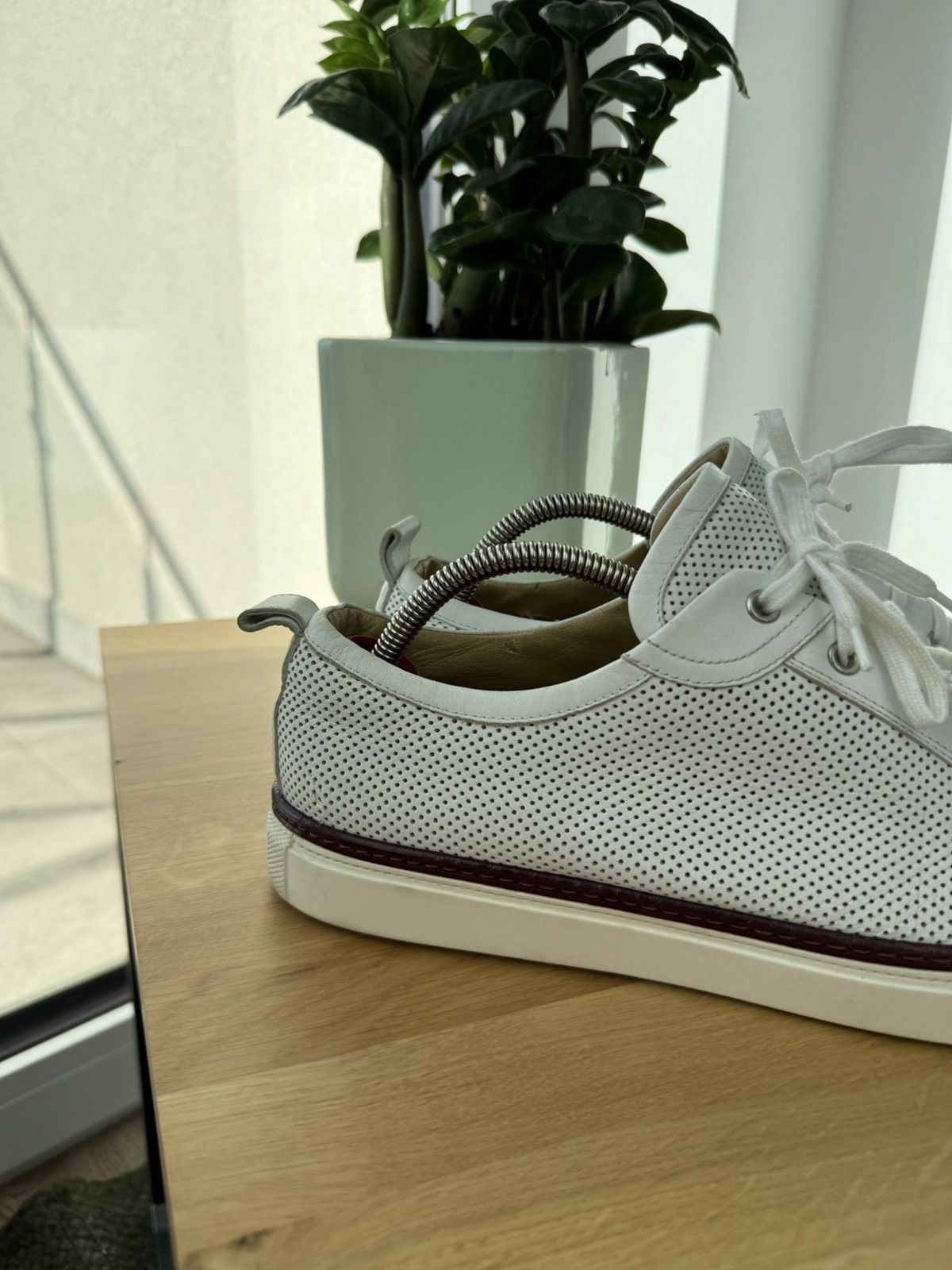Hermes Hermes Sneakers Leather White logo Shoes 44 Size US 10 / EU 43 - 9 Thumbnail