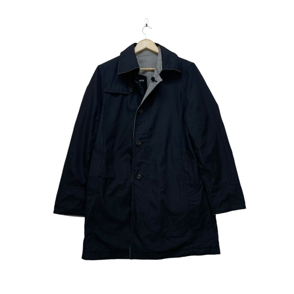 Japanese Brand 💥Japanese Brand Tete Homme Trench Coat Reversible Jacket Size US M / EU 48-50 / 2 - 2 Thumbnail