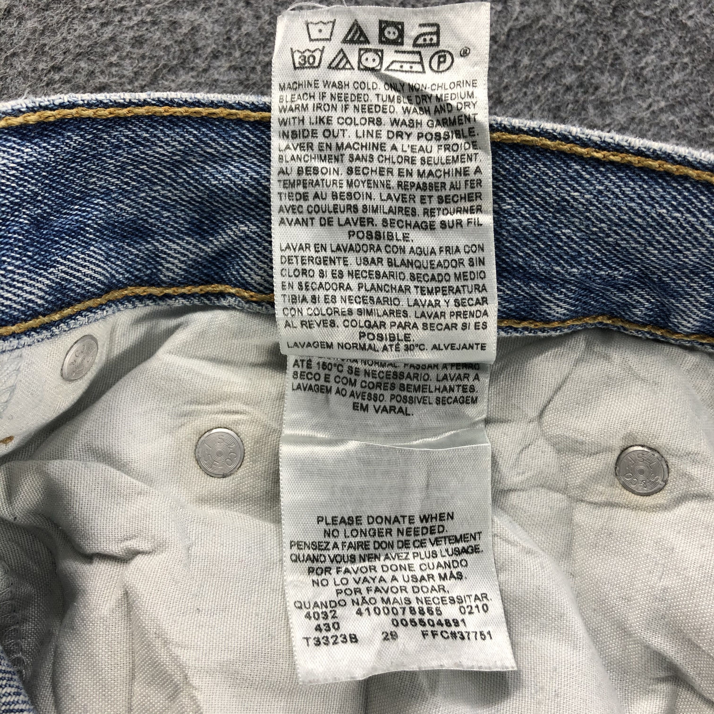 Levi's Vintage Light Wash Levis 550 Jeans-J1261 Size US 40 / EU 56 - 12 Thumbnail