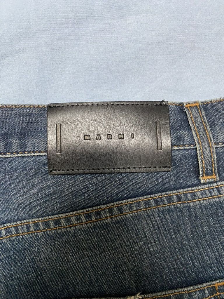 Marni Marni Oversized Denim Pants Size US 26 / EU 42 - 5 Thumbnail