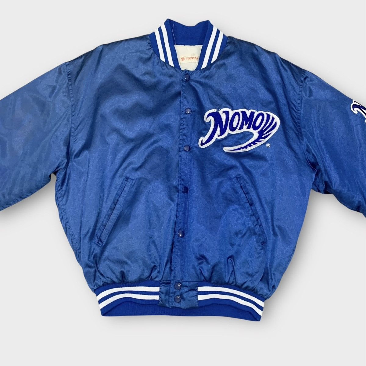 MLB VINTAGE 90s TOYOTA MLB DODGERS VARSITY JACKET BASEBALL Size US L / EU 52-54 / 3 - 5 Thumbnail