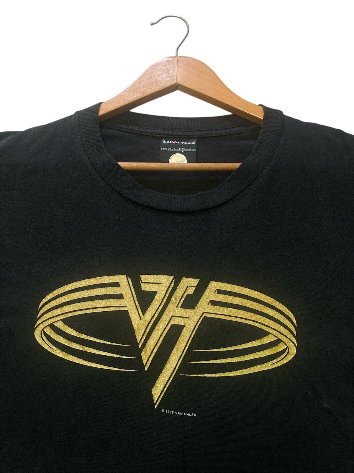 Band Tees × Vintage ‼️RARE‼️VINTAGE 1996 VAN HALEN BAND SHIRT TEE🔥 Size US XL / EU 56 / 4 - 5 Thumbnail
