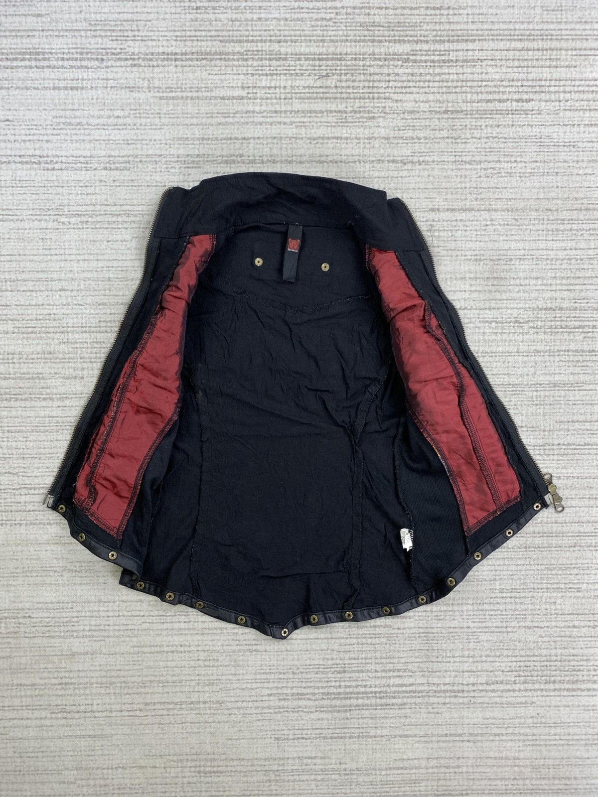 If Six Was Nine 🔥Rare Vintage Ozz Oneste Dragon Printed Bondage Punk Jacket Size XS / US 0-2 / IT 36-38 - 8 Thumbnail