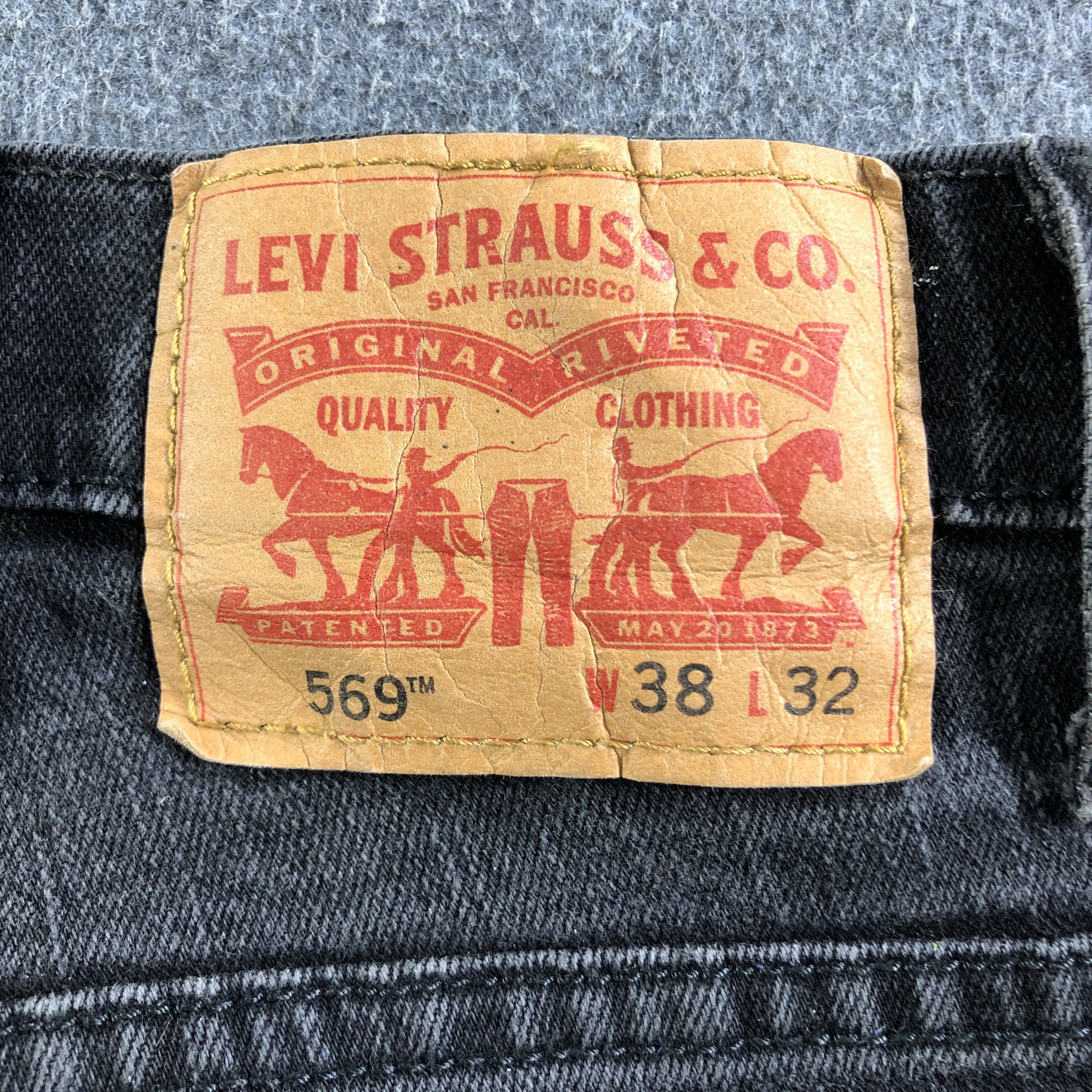 Levi's Vintage Levis 569 Jeans-J3486 Size US 40 / EU 56 - 5 Thumbnail